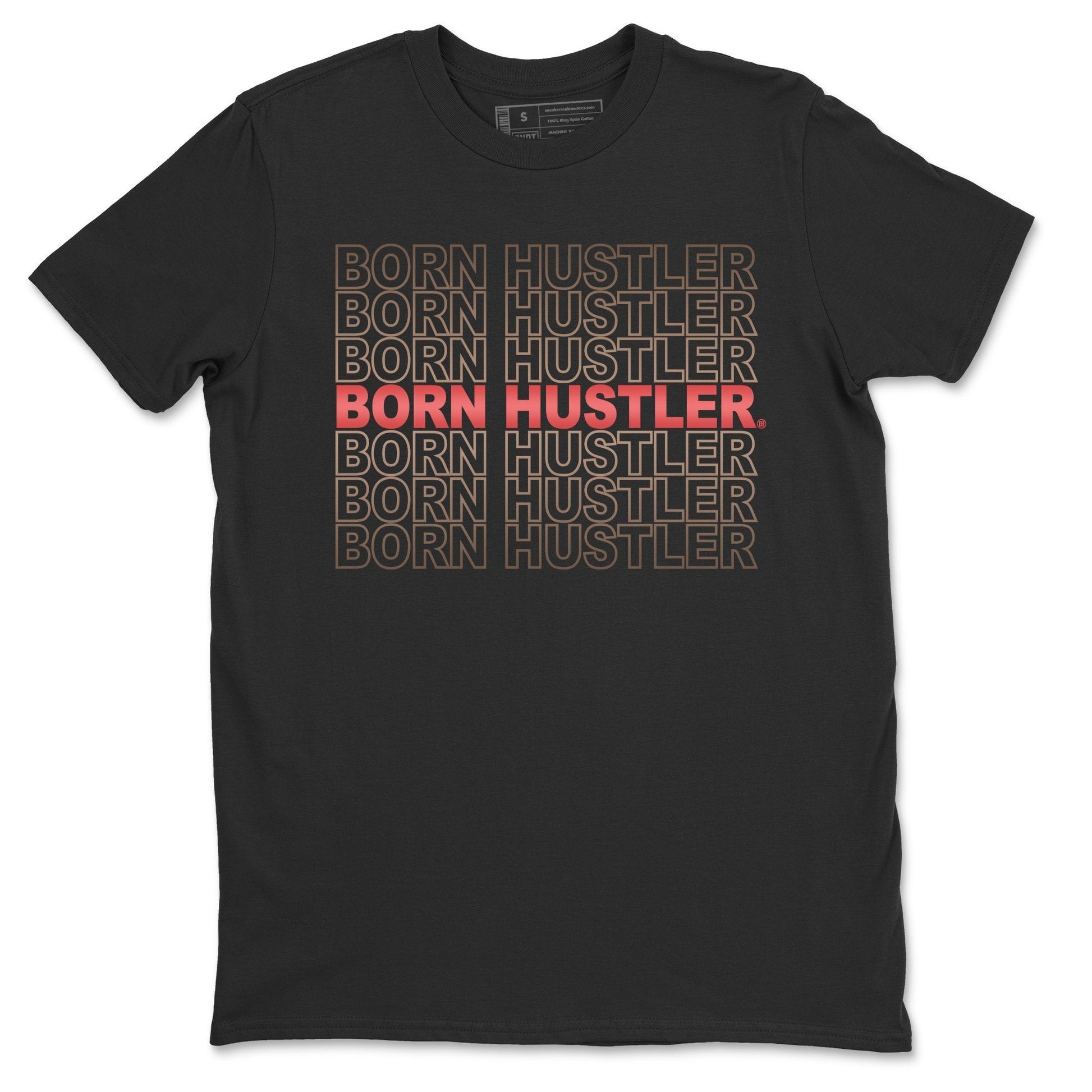 Jordan 4 Taupe Haze Sneaker Match Tees Born Hustler Sneaker Tees Jordan 4 Taupe Haze Sneaker Release Tees Unisex Shirts