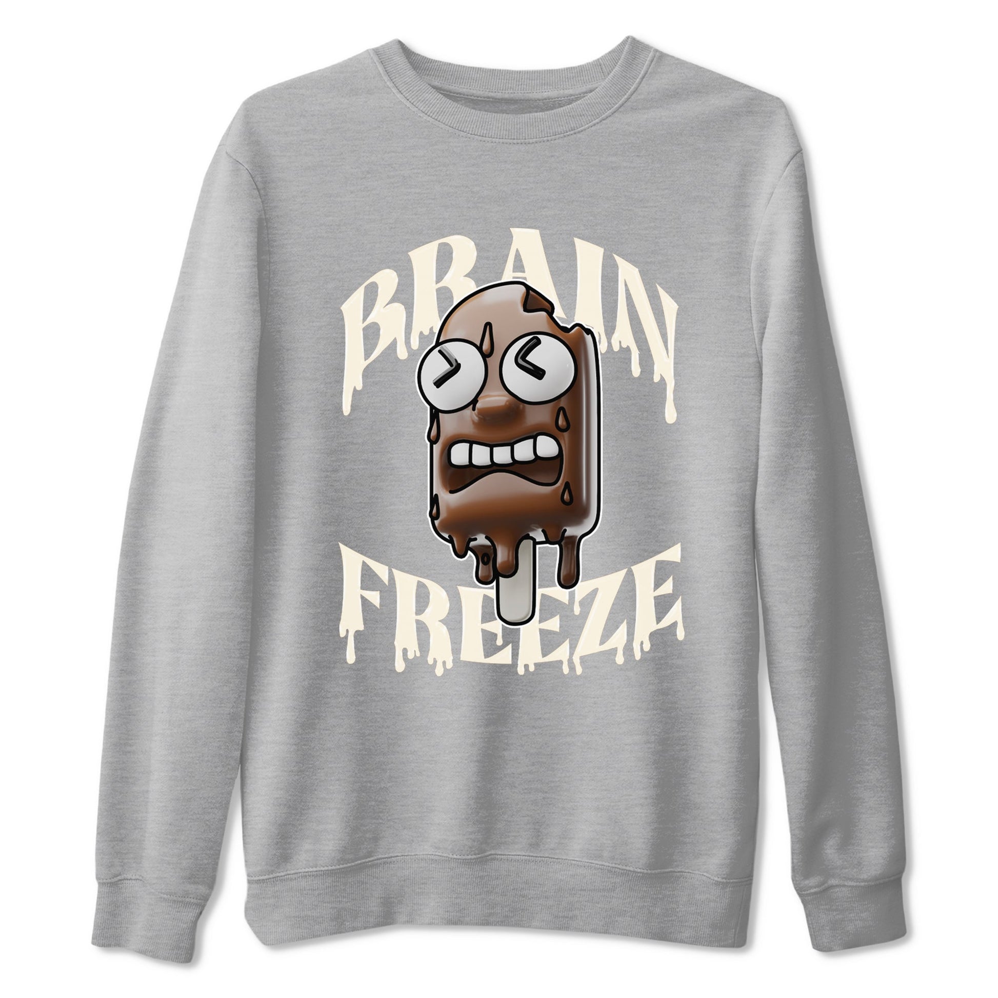 Dunk Cacao Wow shirt to match jordans Brain Freeze sneaker tees Nike Dunk Cacao Wow SNRT Sneaker Release Tees Unisex Heather Grey 2 T-Shirt