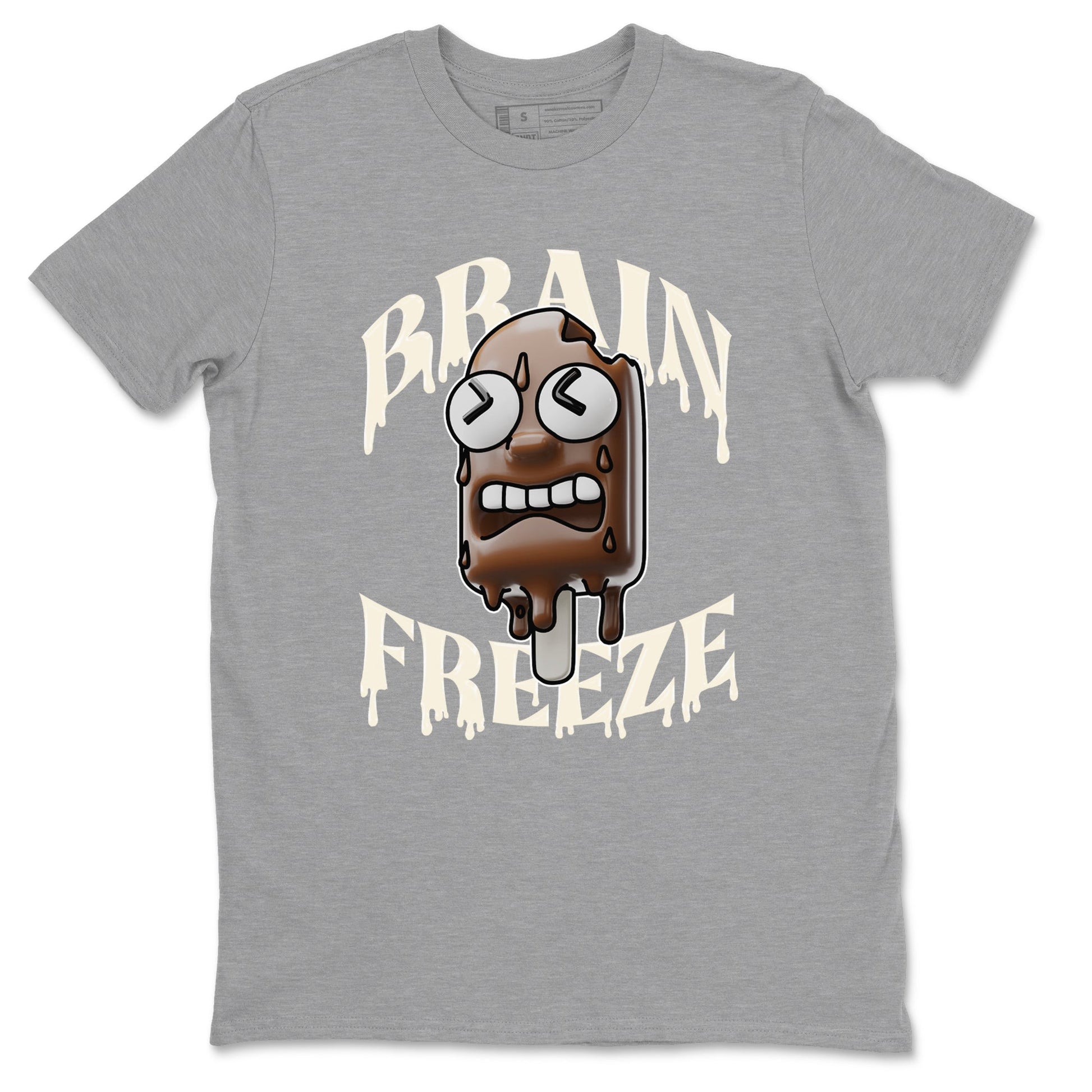 Dunk Cacao Wow shirt to match jordans Brain Freeze sneaker tees Nike Dunk Cacao Wow SNRT Sneaker Release Tees Unisex Heather Grey 2 T-Shirt