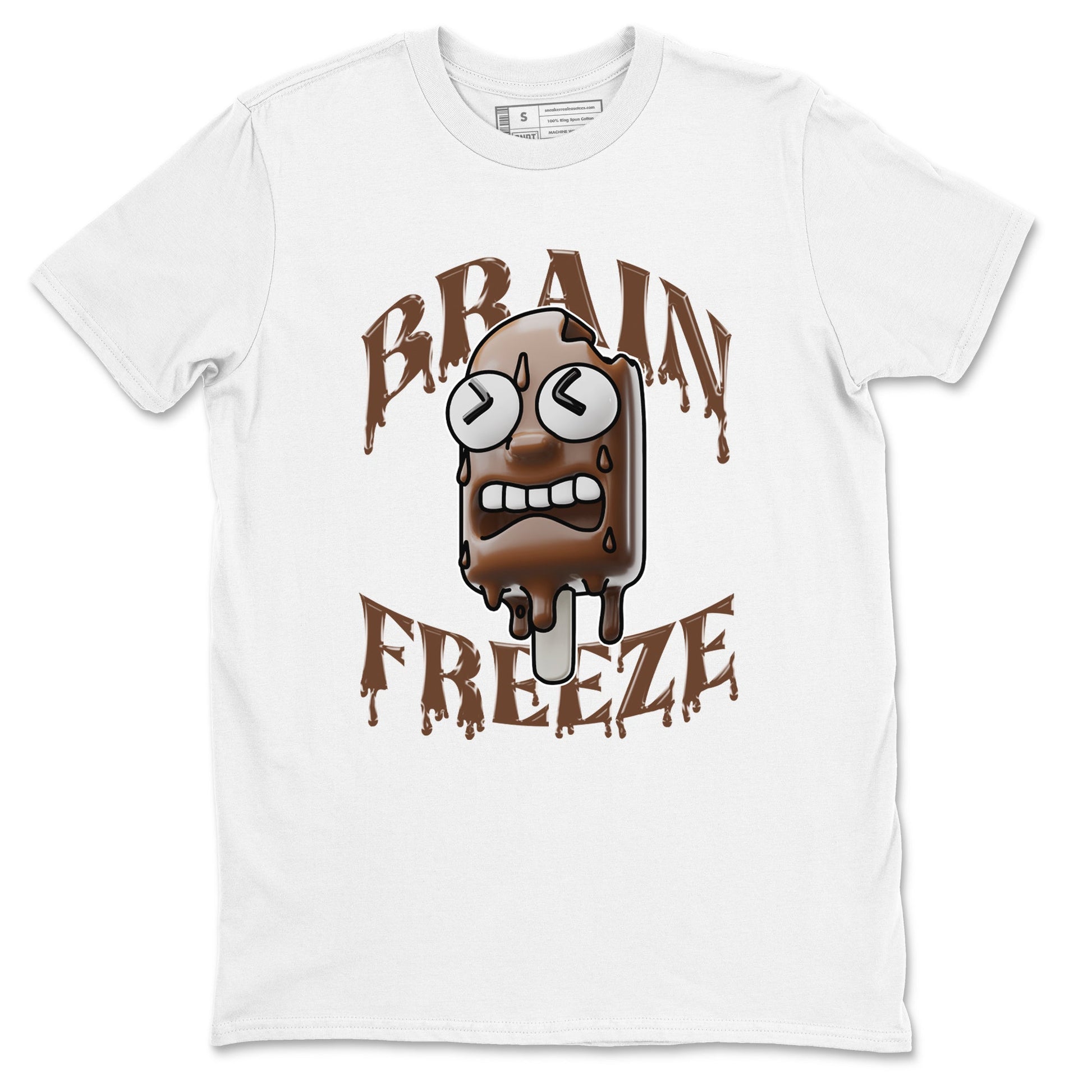 Dunk Cacao Wow shirt to match jordans Brain Freeze sneaker tees Nike Dunk Cacao Wow SNRT Sneaker Release Tees Unisex White 2 T-Shirt