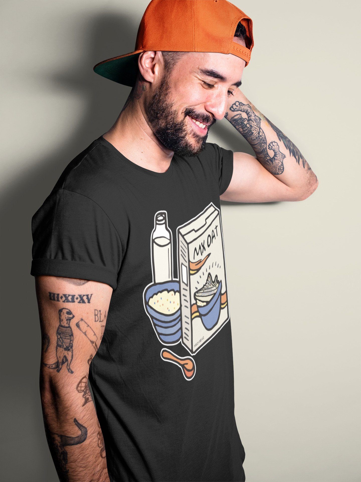 Yeezy 350 MX Oat Sneaker Match Tees Breakfast Cereal Sneaker Tees Yeezy 350 MX Oat Sneaker Release Tees Unisex Shirts