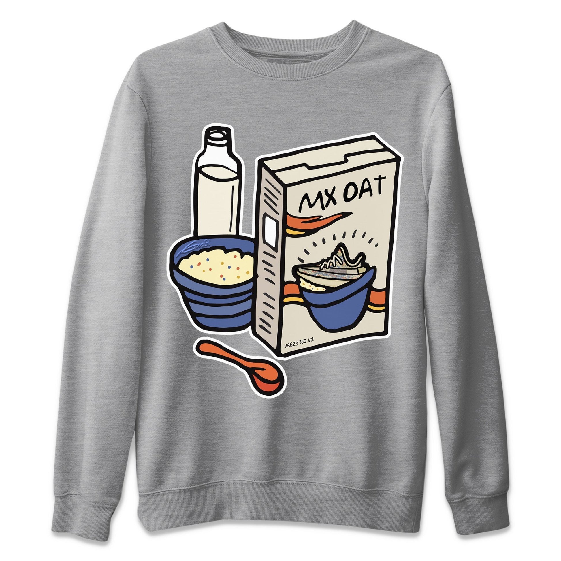 Yeezy 350 MX Oat Sneaker Match Tees Breakfast Cereal Sneaker Tees Yeezy 350 MX Oat Sneaker Release Tees Unisex Shirts