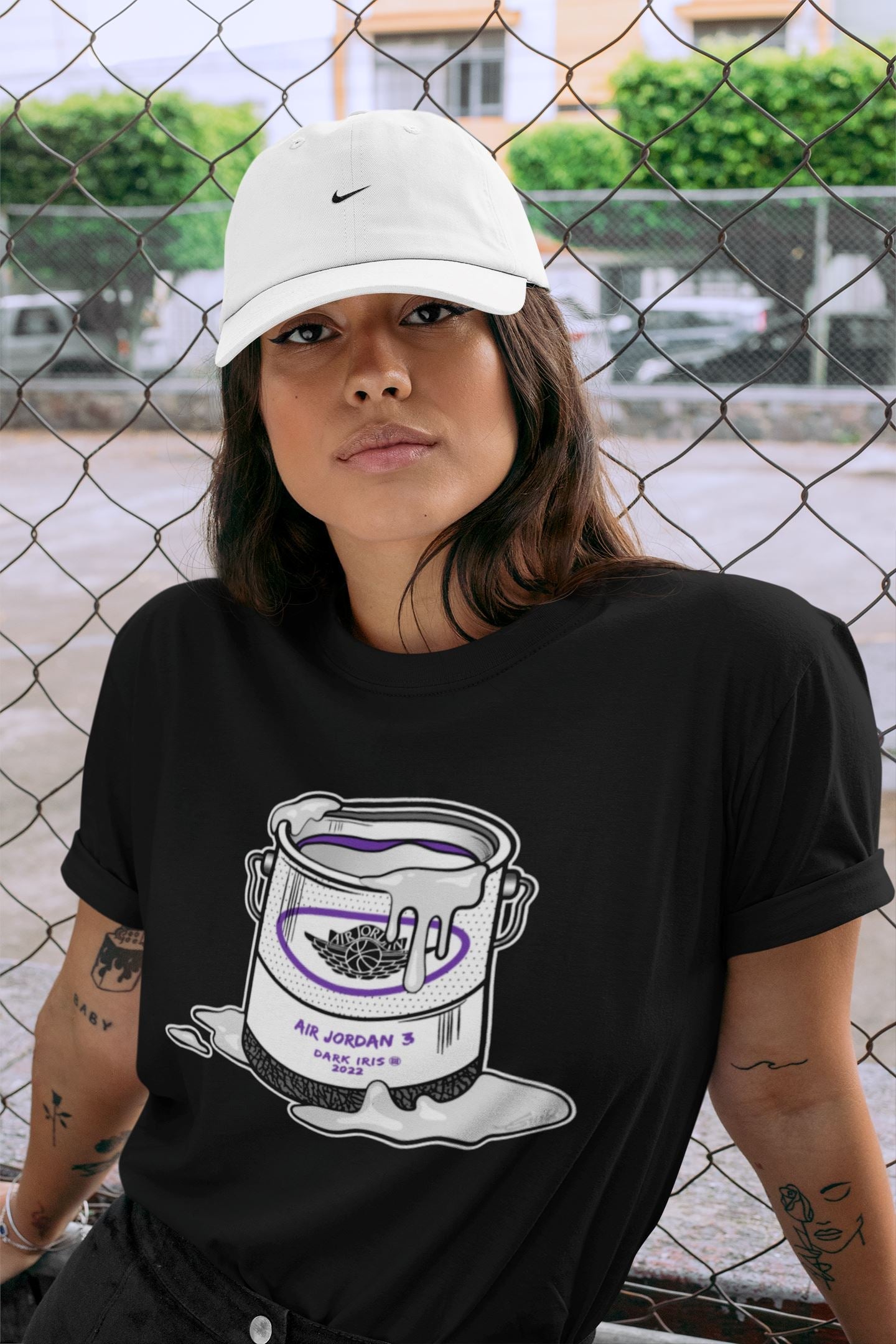 Jordan 3 Dark Iris Sneaker Match Tees Bucket Sneaker Tees Jordan 3 Dark Iris Sneaker Release Tees Unisex Shirts