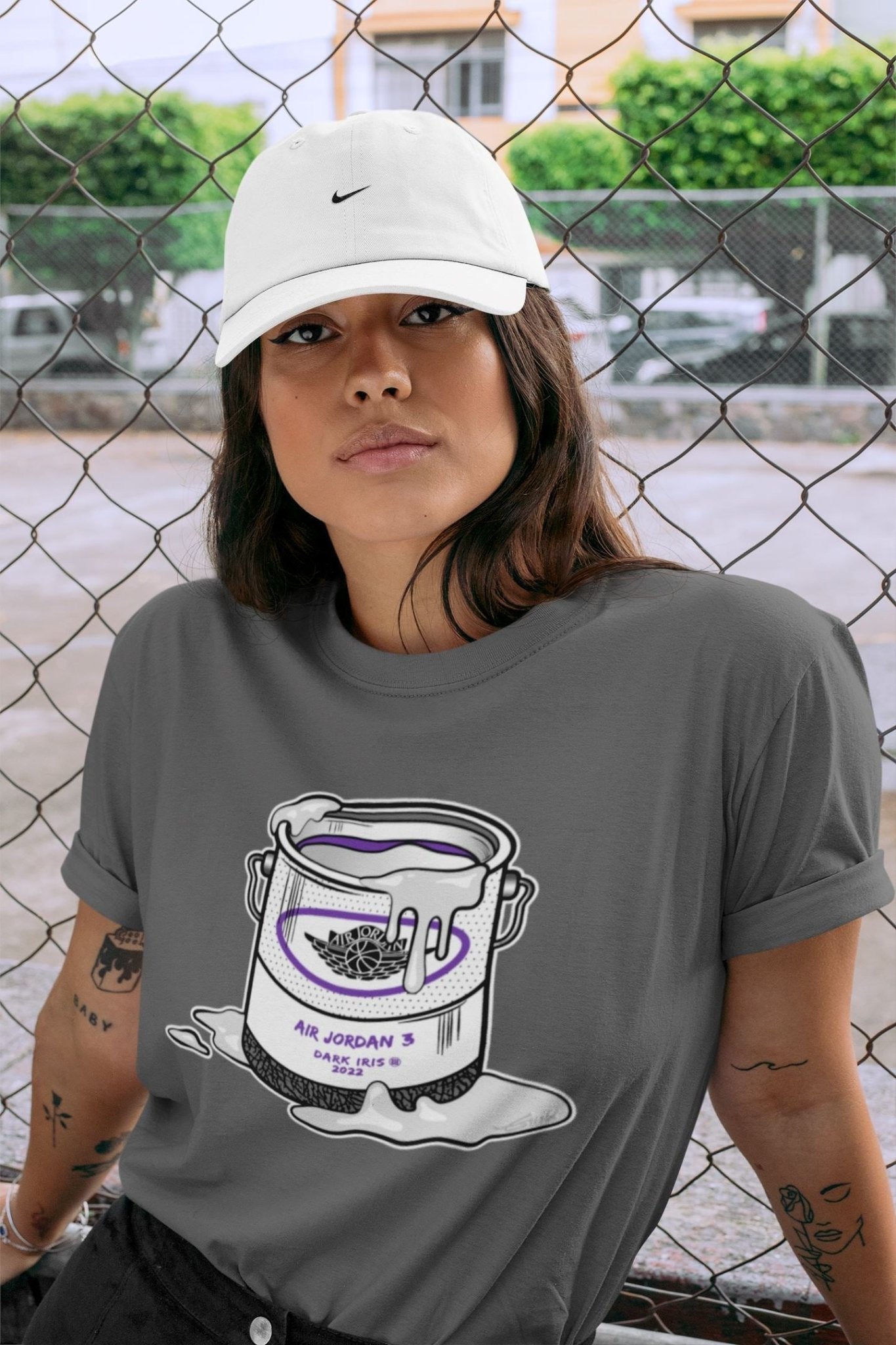 Jordan 3 Dark Iris Sneaker Match Tees Bucket Sneaker Tees Jordan 3 Dark Iris Sneaker Release Tees Unisex Shirts