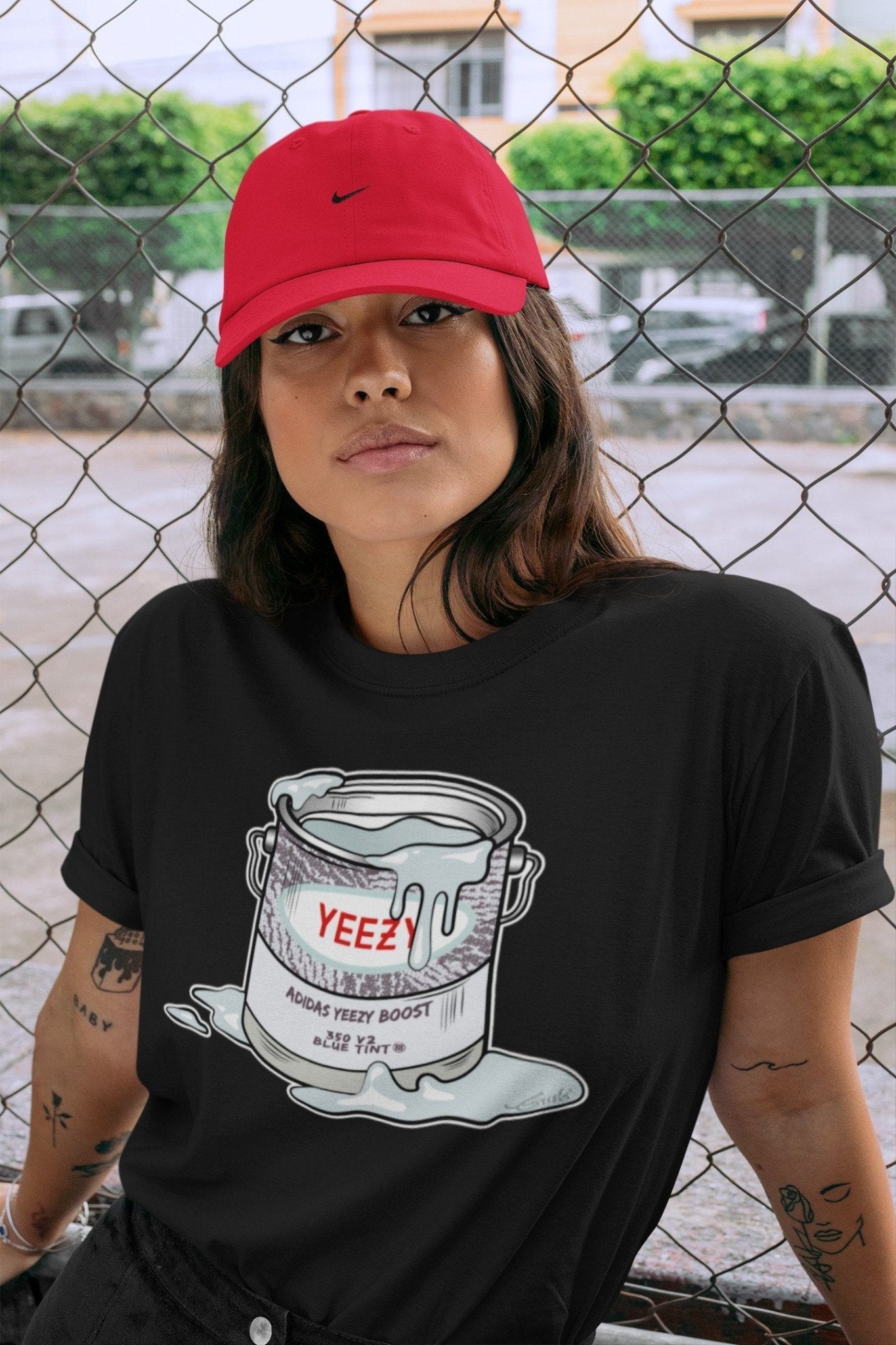 Yeezy 350 Blue Tint Sneaker Match Tees Bucket Sneaker Tees Yeezy 350 Blue Tint Sneaker Release Tees Unisex Shirts