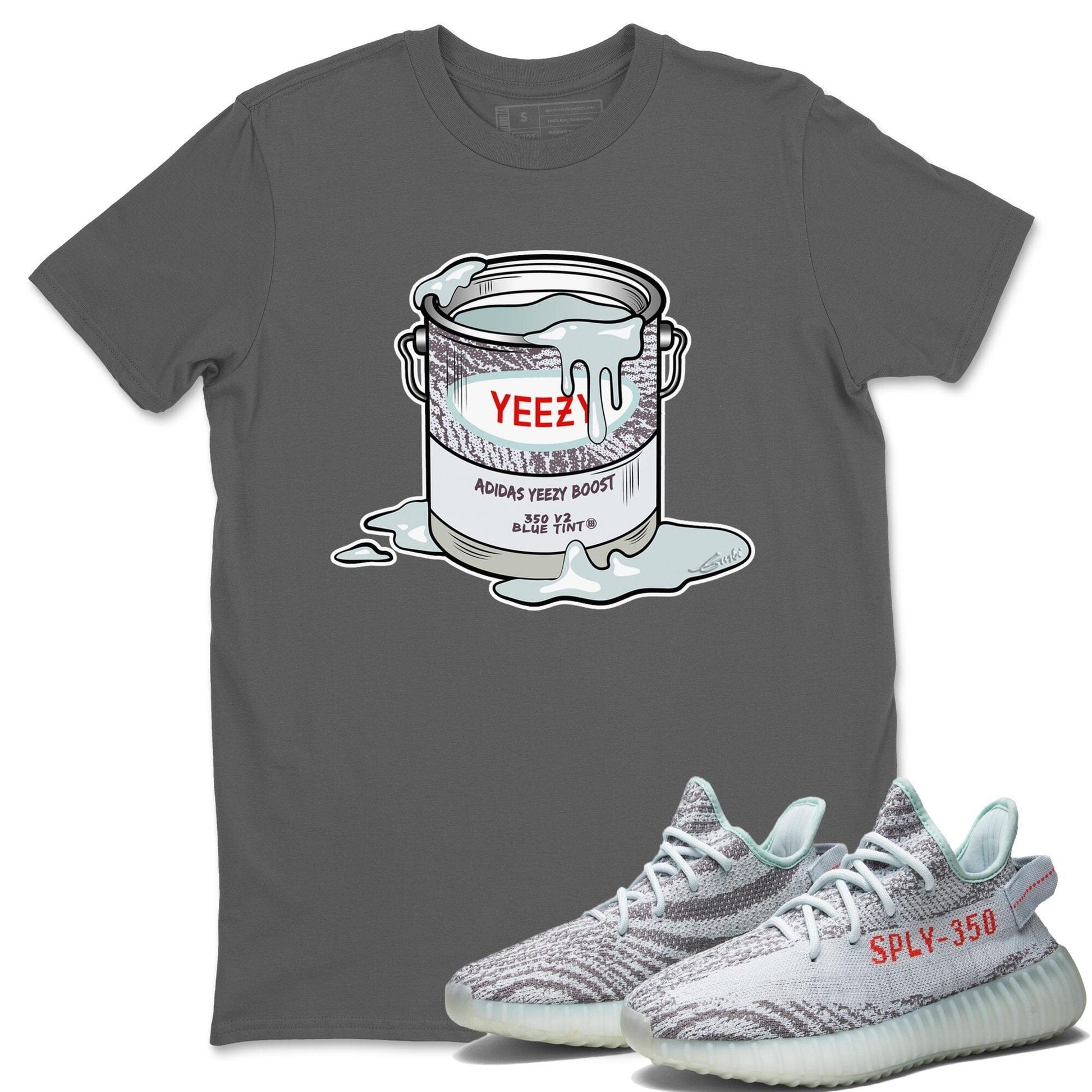 Yeezy 350 Blue Tint Sneaker Match Tees Bucket Sneaker Tees Yeezy 350 Blue Tint Sneaker Release Tees Unisex Shirts