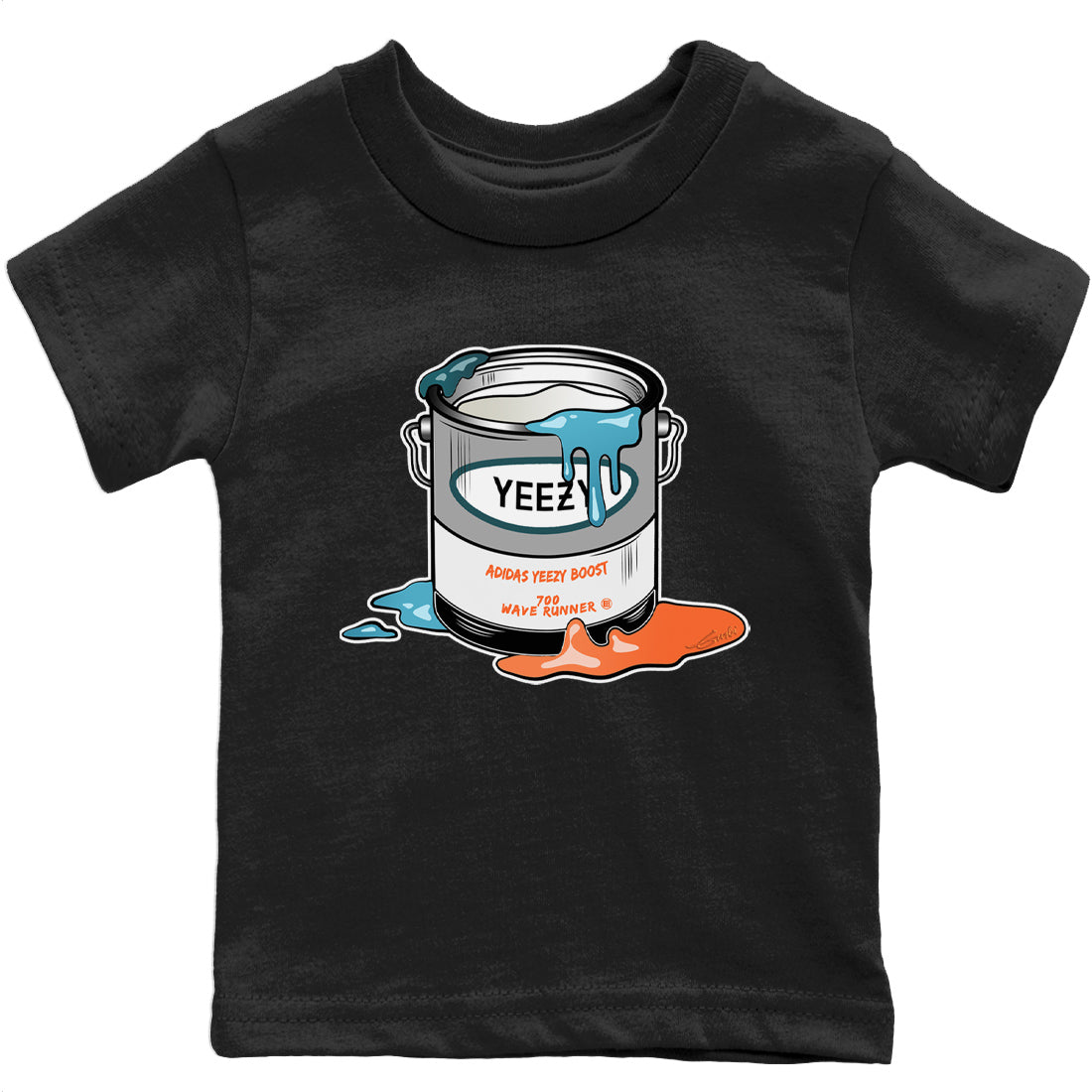 Yeezy 700 Wave Runner Sneaker Match Tees Bucket Sneaker Tees Yeezy 700 Wave Runner Sneaker Release Tees Kids Shirts