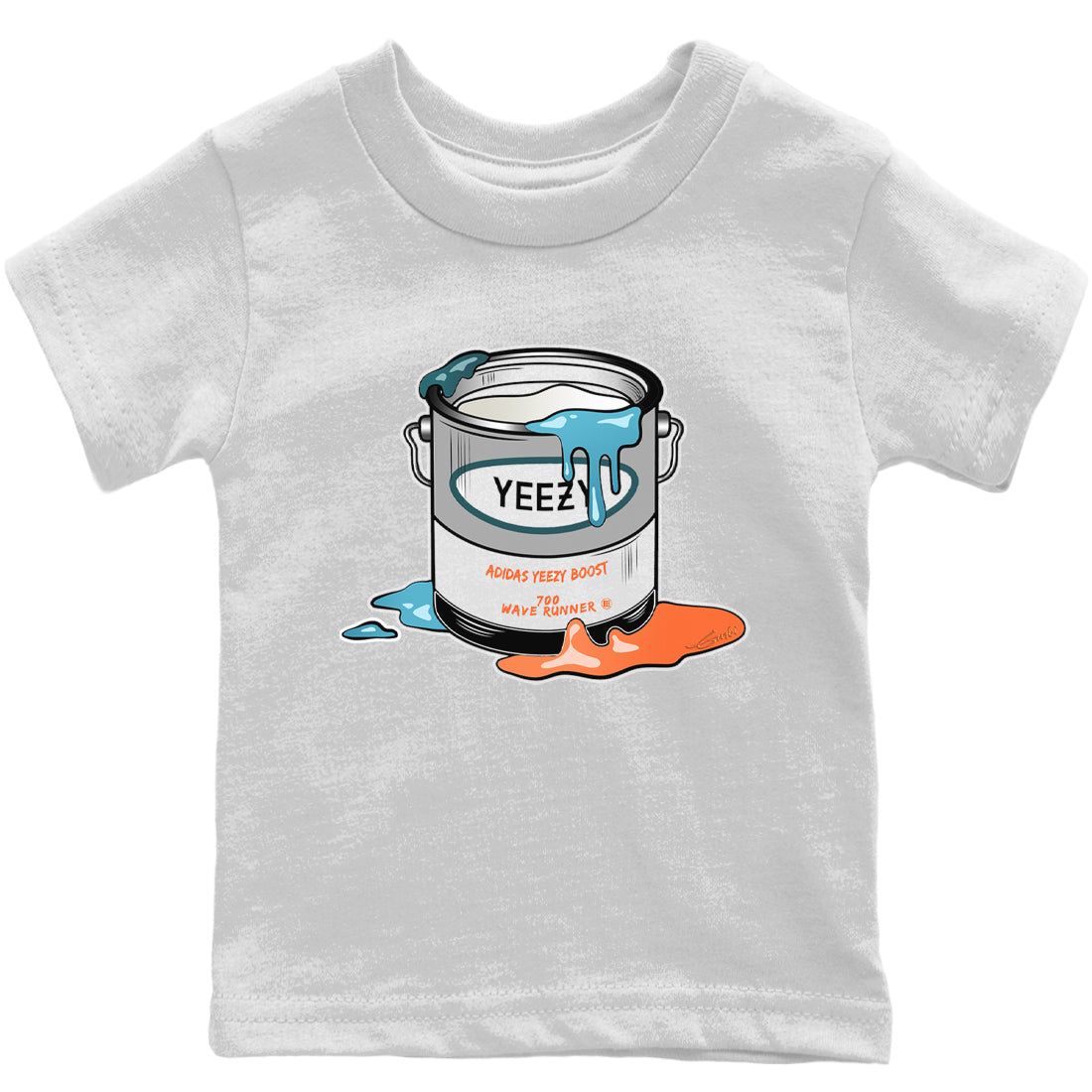 Yeezy 700 Wave Runner Sneaker Match Tees Bucket Sneaker Tees Yeezy 700 Wave Runner Sneaker Release Tees Kids Shirts