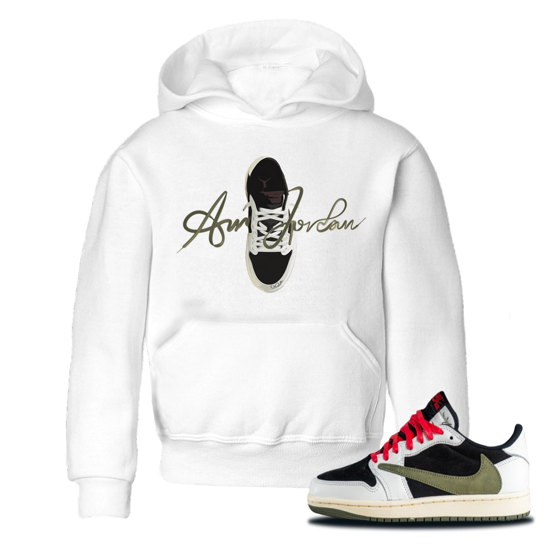 SNRT Sneaker Tee Air Jordan 1 Travis Scott Golf | Basketball Planet Unisex T-Shirt | SNRT Sneaker Release Tees T-Shirt / Military Green / L