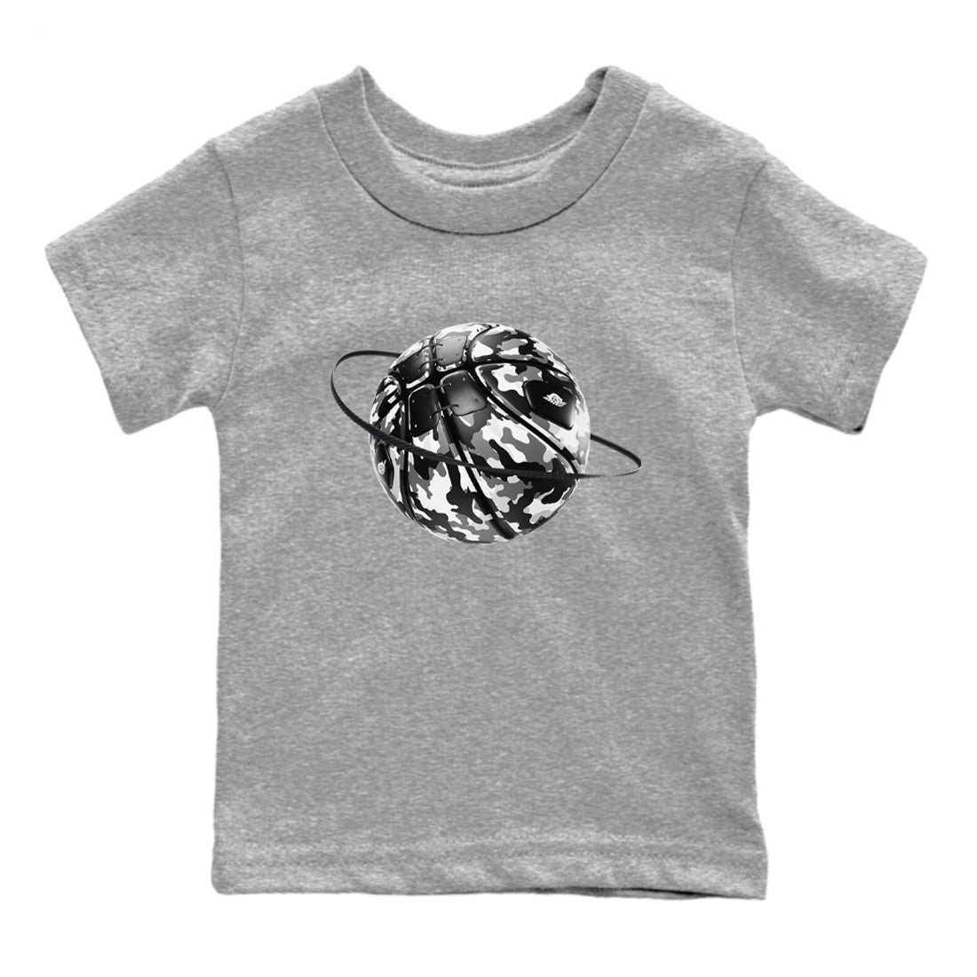 Dunk Panda shirt to match jordans Camo Basketball Planet sneaker tees Dunk Black & White SNRT sneaker release tees baby toddler Heather Grey 2 cotton Shirt