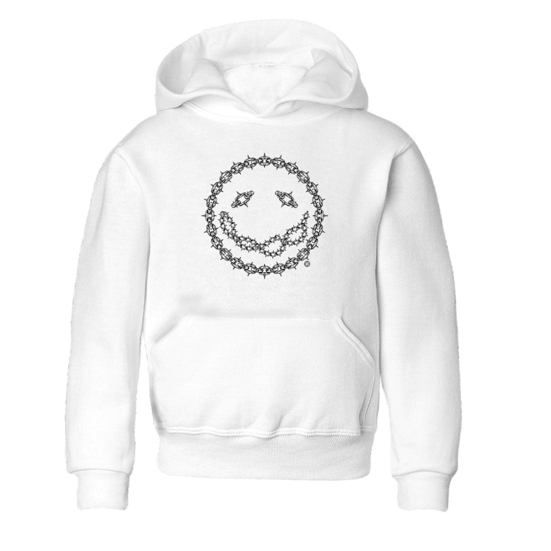 Air Jordan 1 High OG Black White shirt to match jordans Chain Smile sneaker tees 1s Black White SNRT Sneaker Release Tees Streetwear baby toddler White 2 cotton Shirt