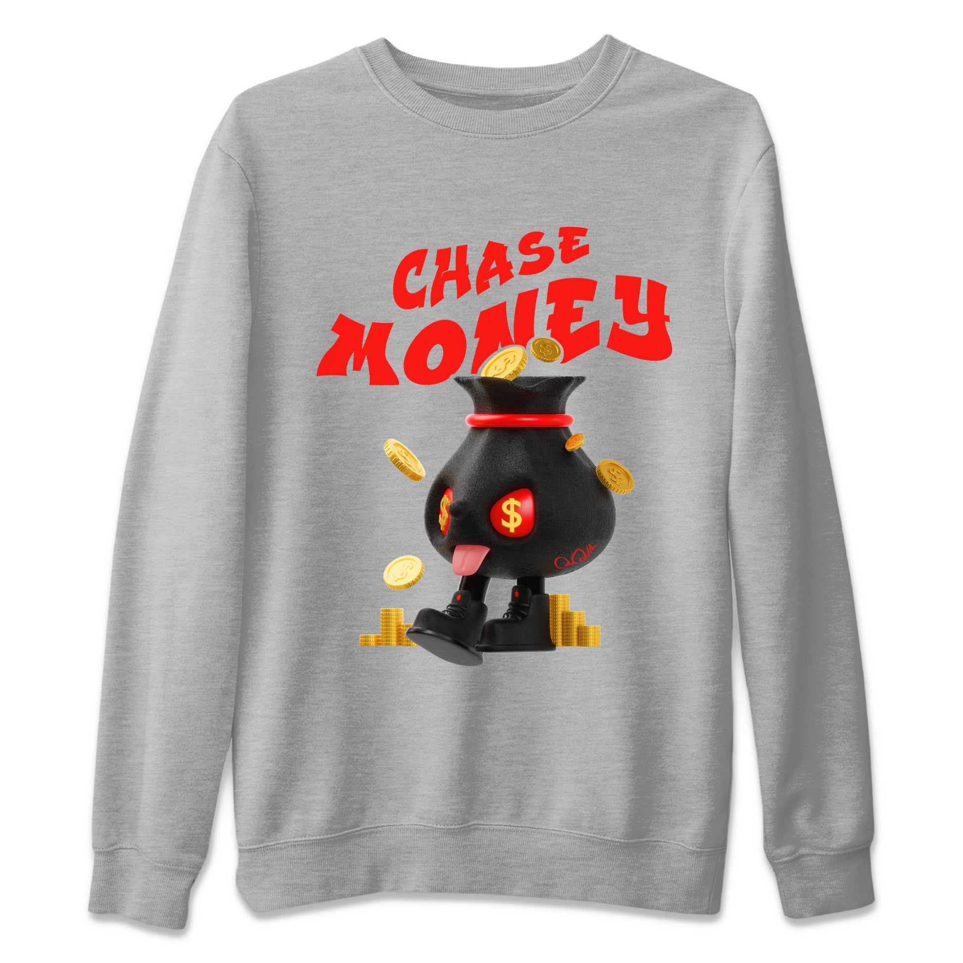 Yeezy 350 Bred shirt to match jordans Chase Money sneaker tees Adidas Yeezy 350 V2 Boost Bred SNRT Sneaker Release Tees Unisex Heather Grey 2 T-Shirt