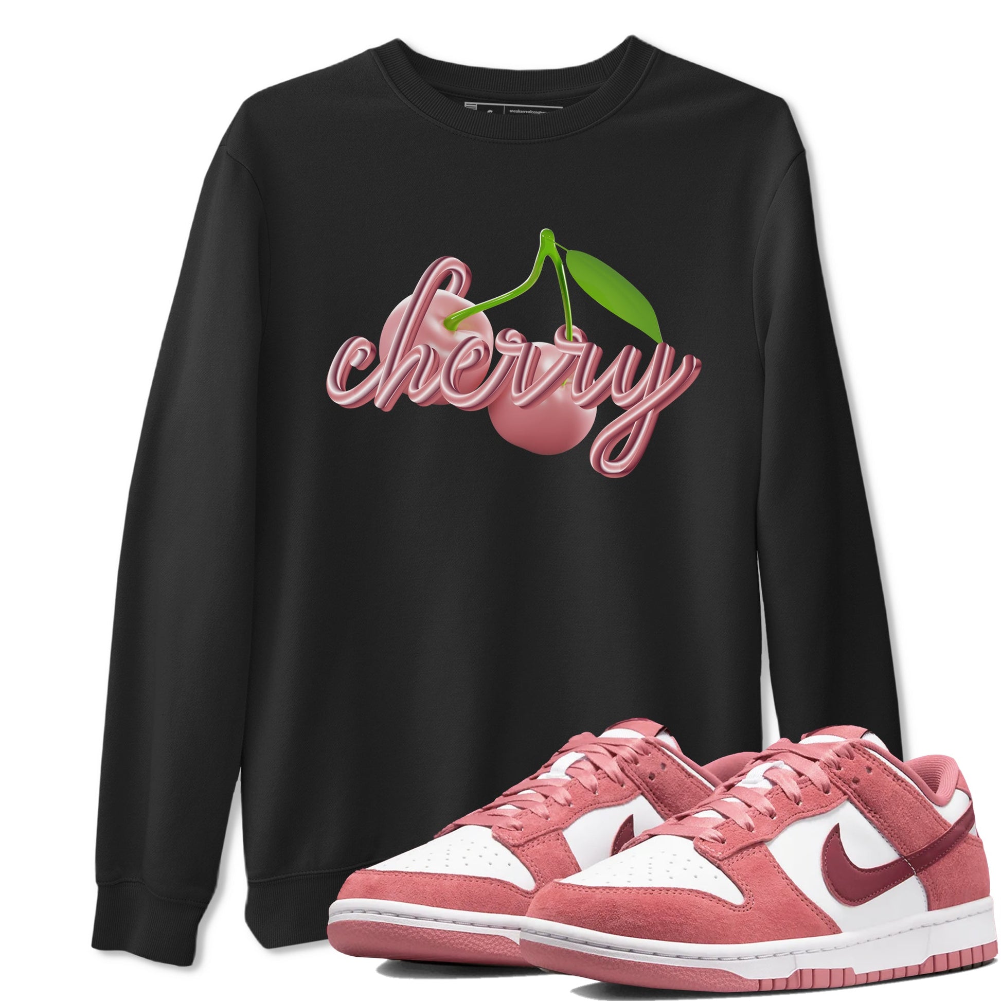 Dunk Valentines Day 2024 shirt to match jordans Cherry sneaker tees Dunk Happy Valentines Day 2024 SNRT Sneaker Release Tees Unisex Black 1 T-Shirt