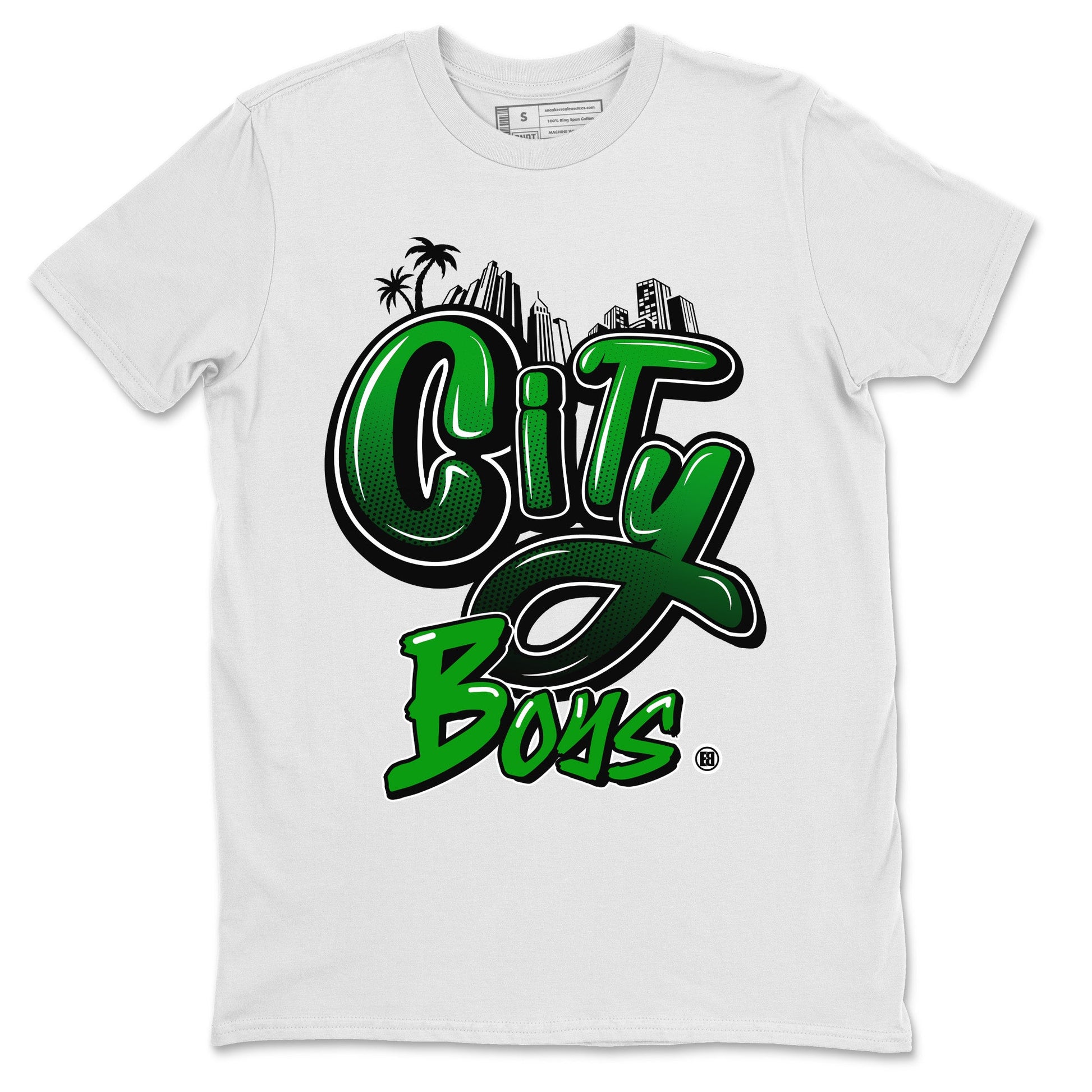Air Jordan 1 Celtics Sneaker Match Tees City Boys Sneaker Tees Air Jordan 1 Retro Celtics Sneaker Release Tees Unisex Shirts White 2