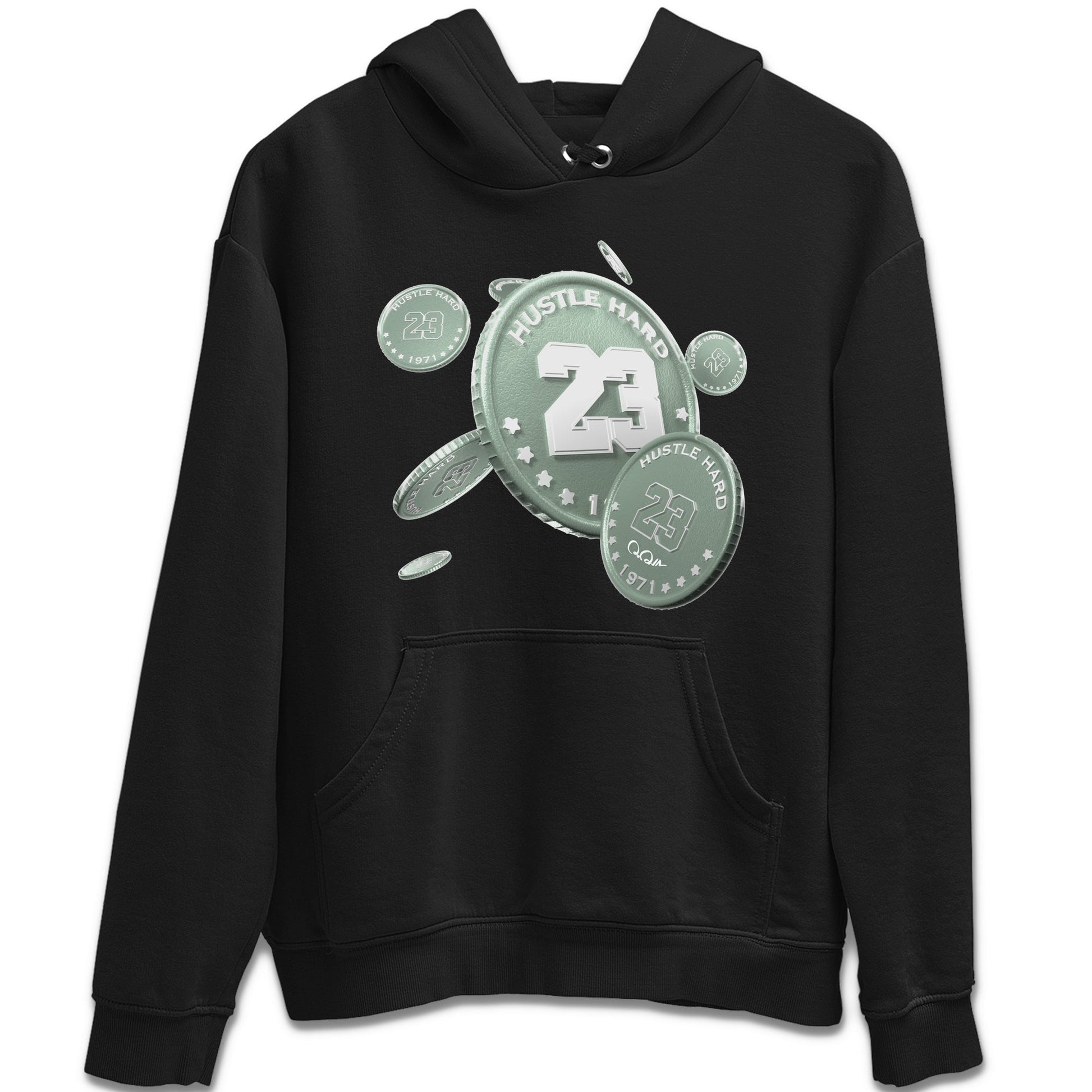 Dunk Mica Green Sneaker Match Tees Coin Drop Sneaker Tees Dunk OG Low Mica Green Sneaker Release Tees Unisex Shirts Black 2