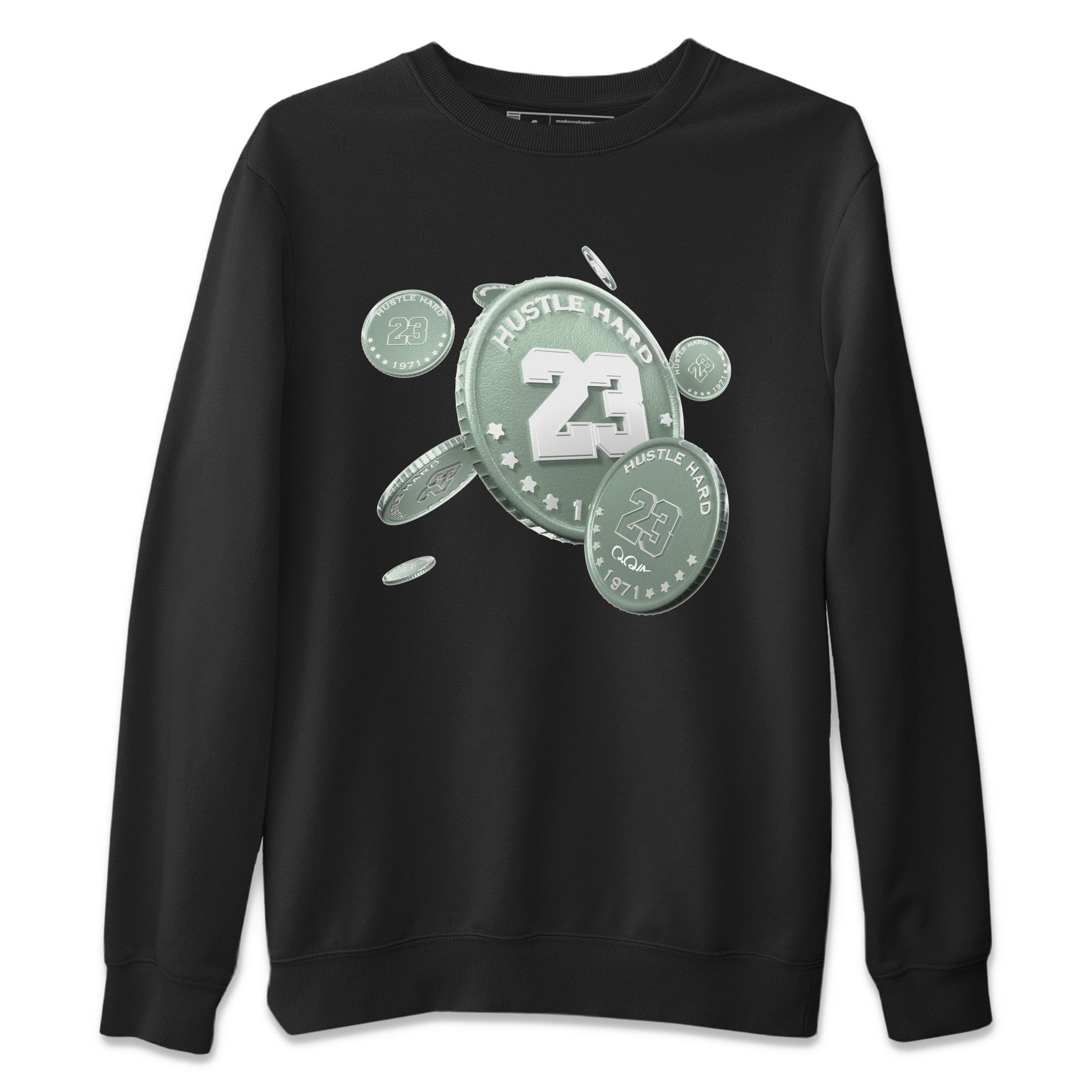 Dunk Mica Green Sneaker Match Tees Coin Drop Sneaker Tees Dunk OG Low Mica Green Sneaker Release Tees Unisex Shirts Black 2
