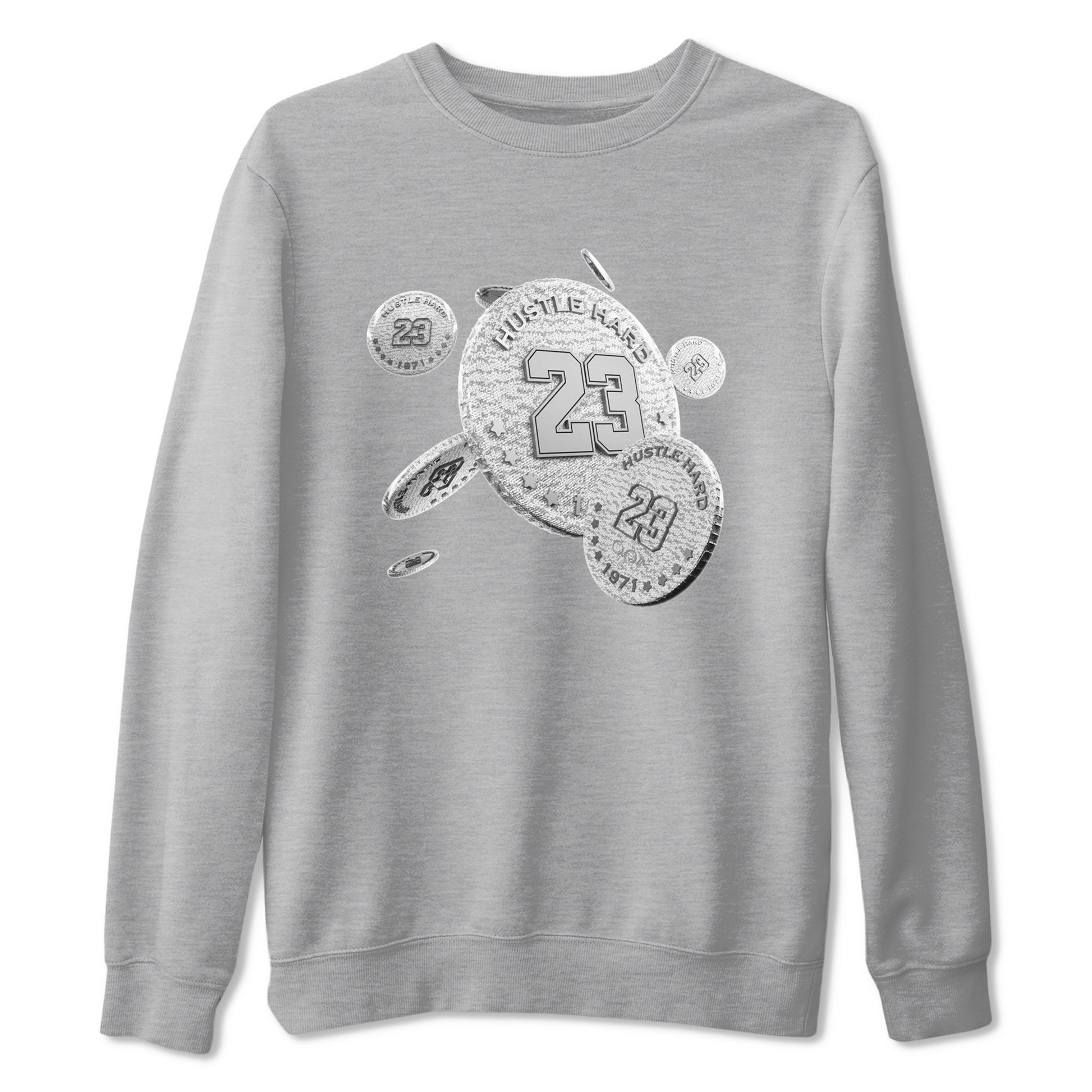 Yeezy 350 Static shirt to match jordans Coin Drop sneaker tees Adidas Yeezy 350 Static SNRT Sneaker Release Tees Unisex Heather Grey 2 T-Shirt