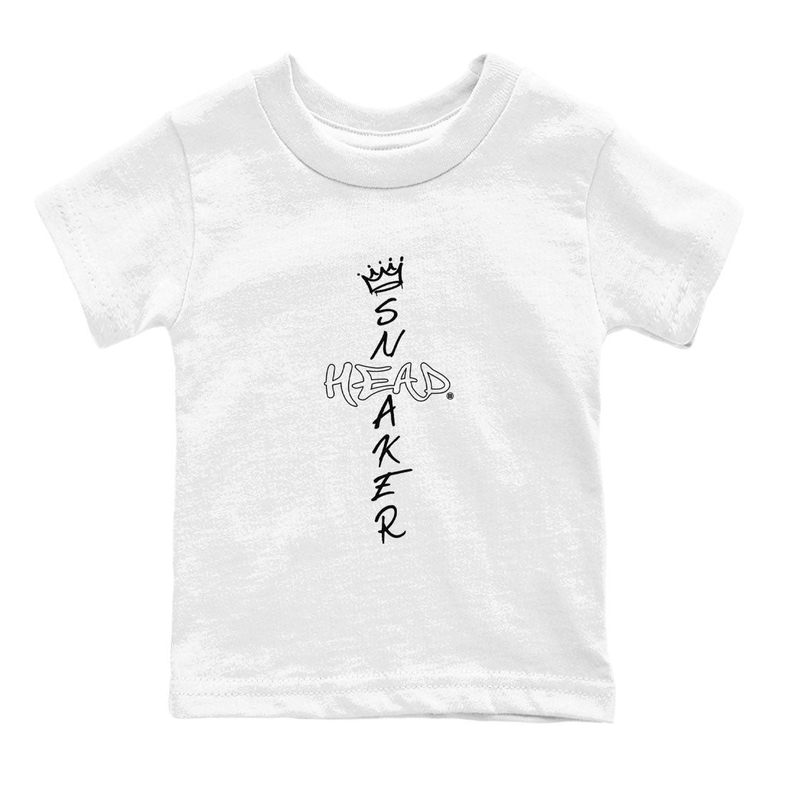 1s Black White shirt to match jordans Cross Sneakerhead sneaker tees Air Jordan 1 Black White SNRT sneaker release tees baby toddler White 2 cotton Shirt