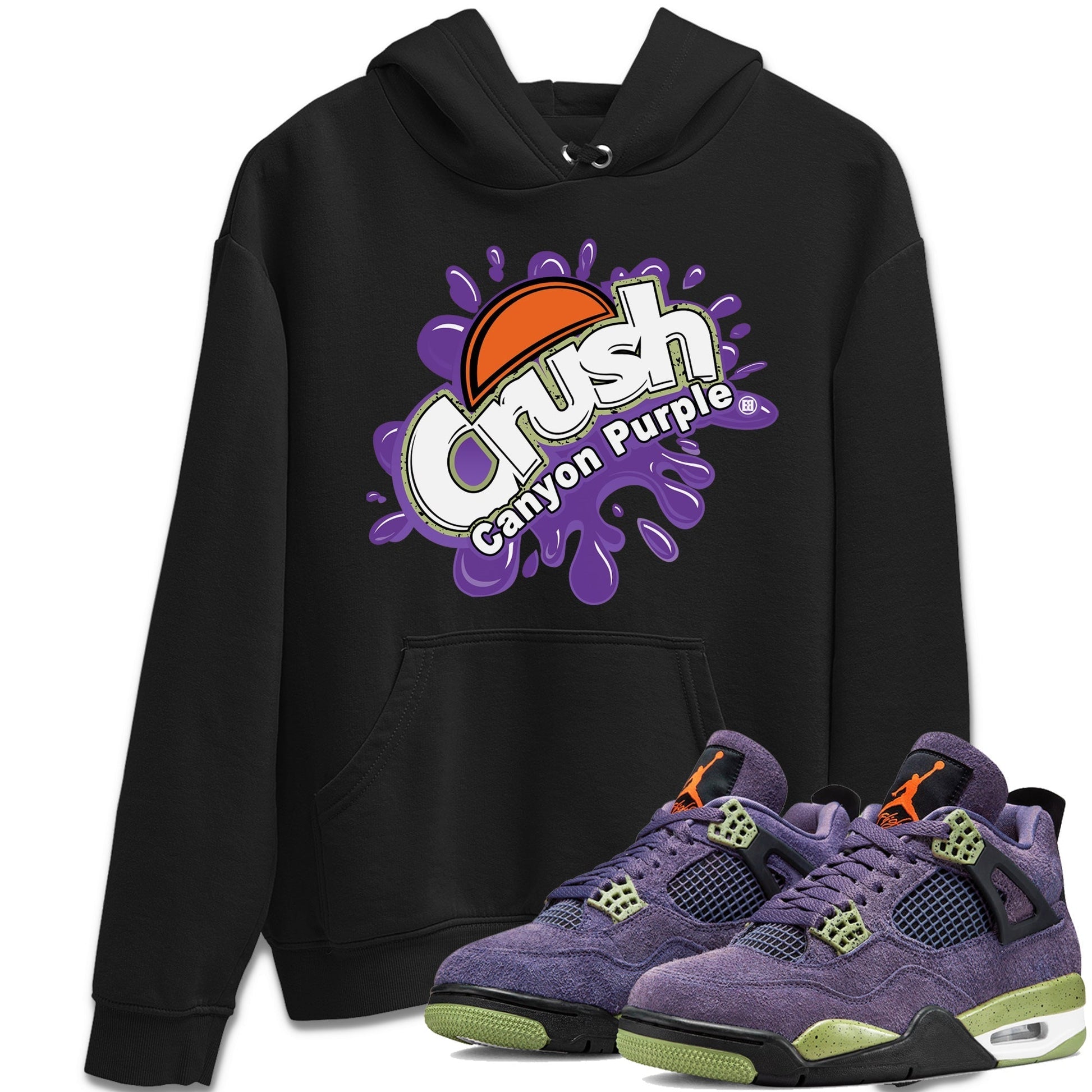 Jordan 4 Canyon Purple Sneaker Match Tees Crush Sneaker Tees Jordan 4 Canyon Purple Sneaker Release Tees Unisex Shirts