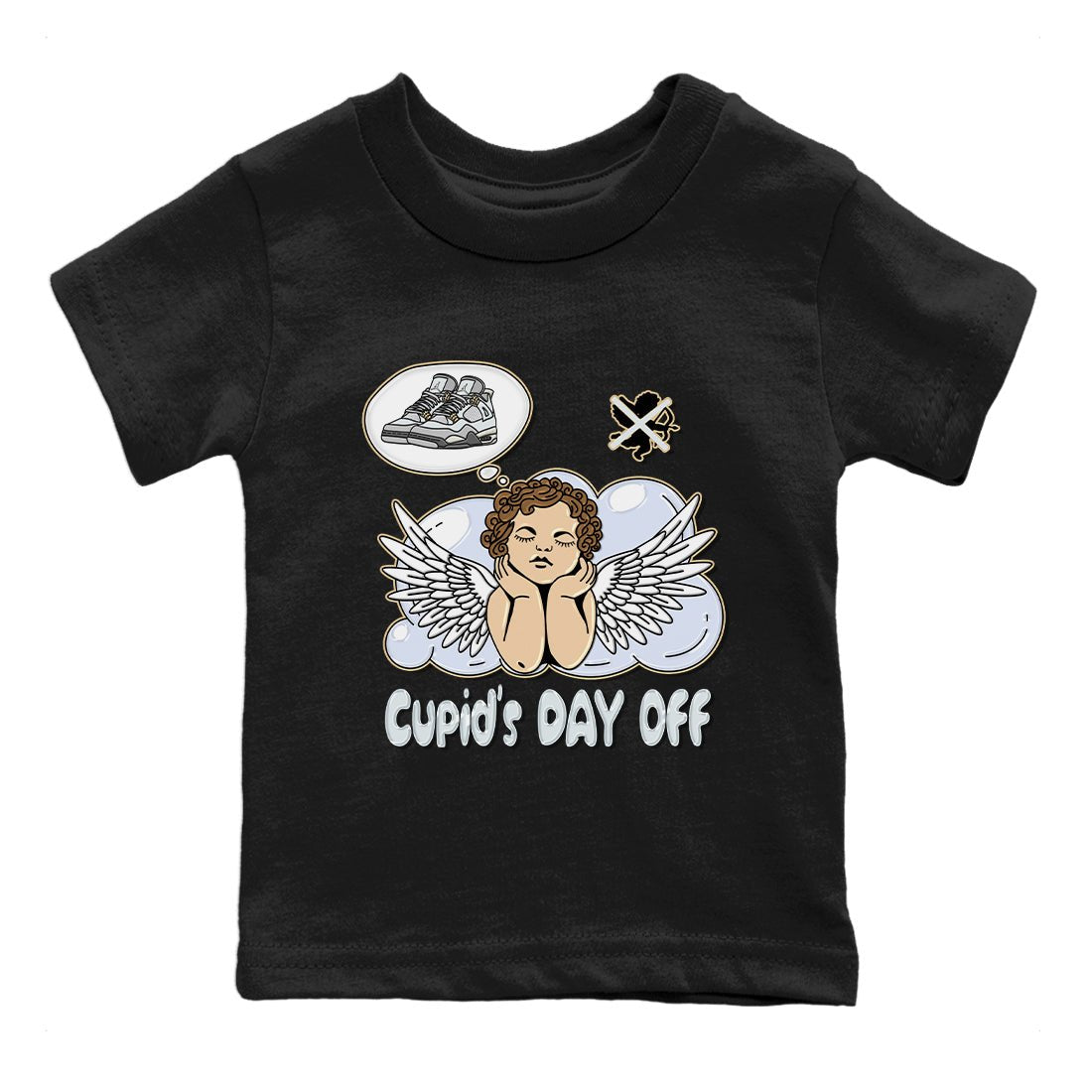 Jordan 4 Craft Sneaker Match Tees Cupids Day Off Sneaker Tees Jordan 4 Craft Sneaker Release Tees Kids Shirts
