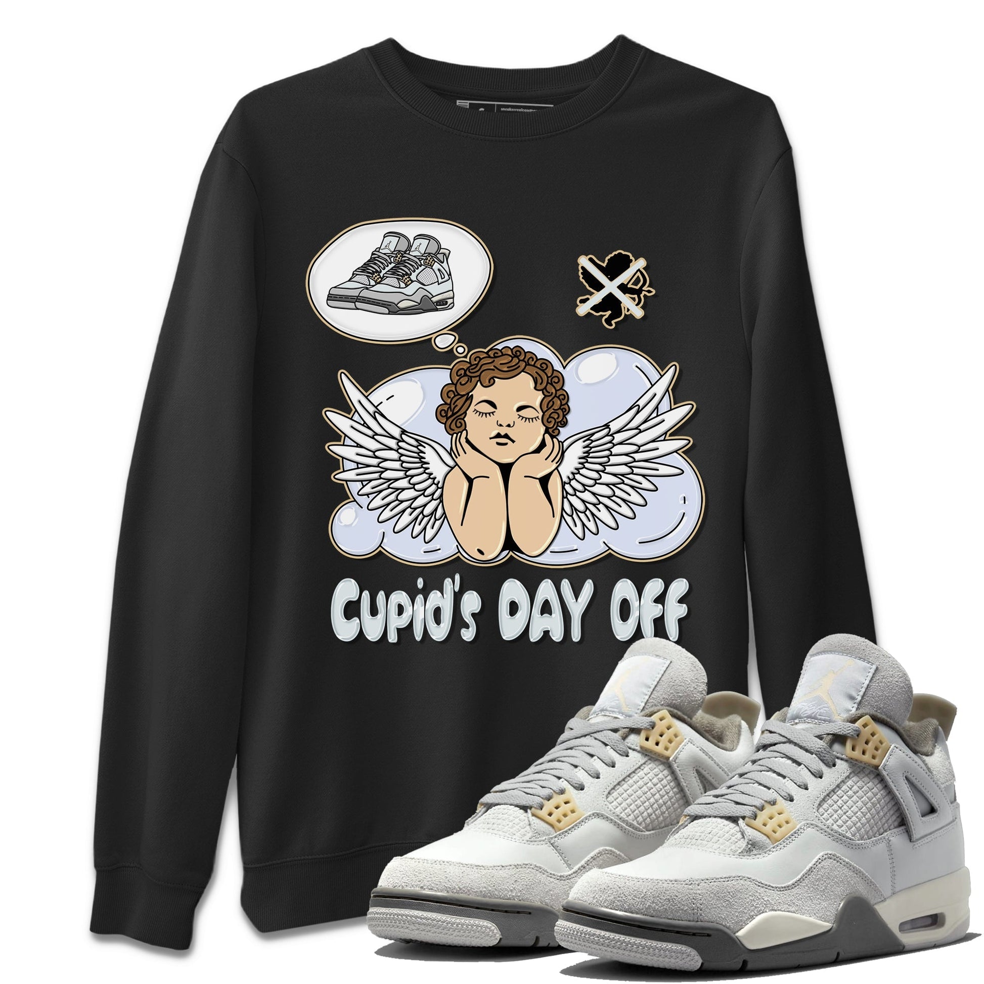 Jordan 4 Craft Sneaker Match Tees Cupids Day Off Sneaker Tees Jordan 4 Craft Sneaker Release Tees Unisex Shirts