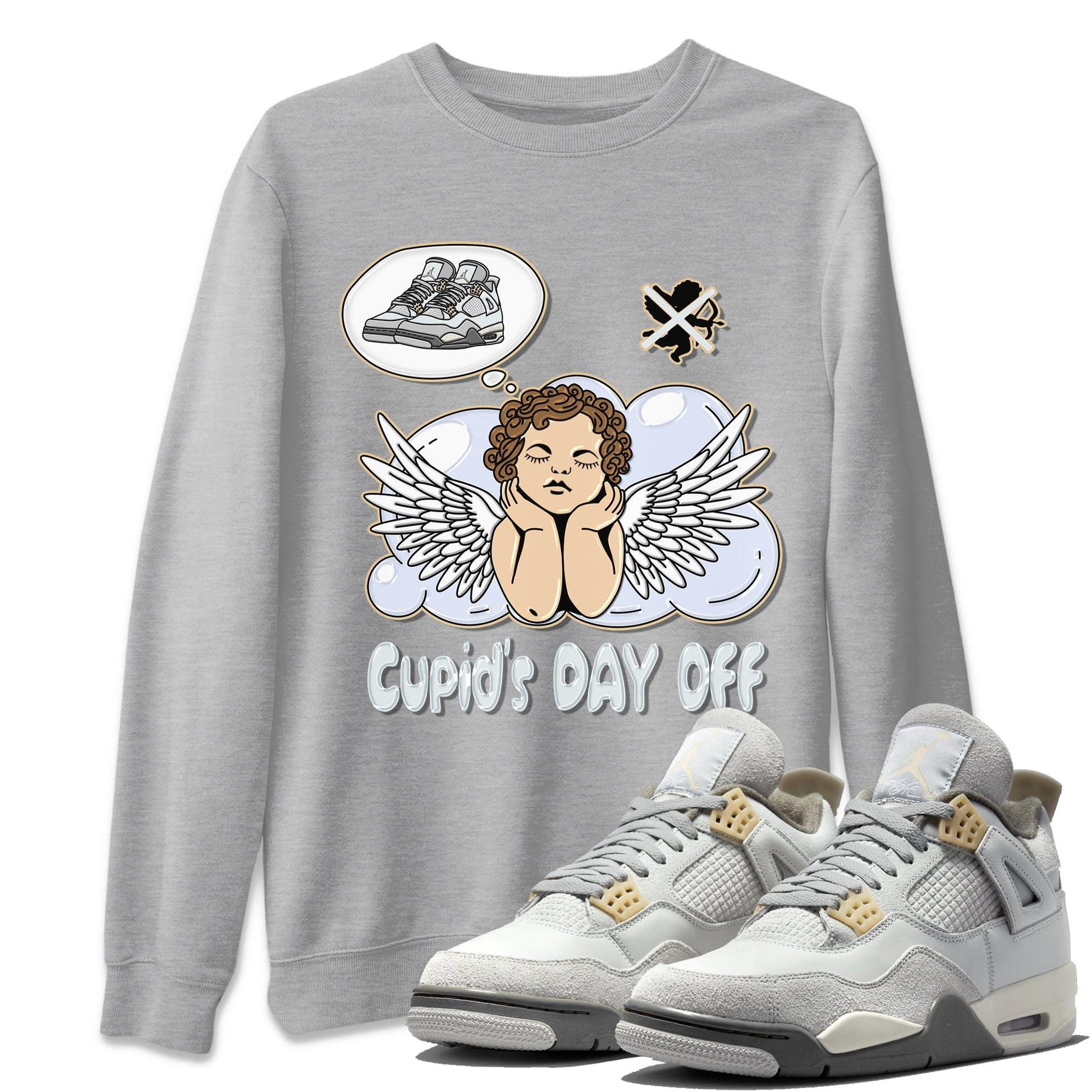 Jordan 4 Craft Sneaker Match Tees Cupids Day Off Sneaker Tees Jordan 4 Craft Sneaker Release Tees Unisex Shirts
