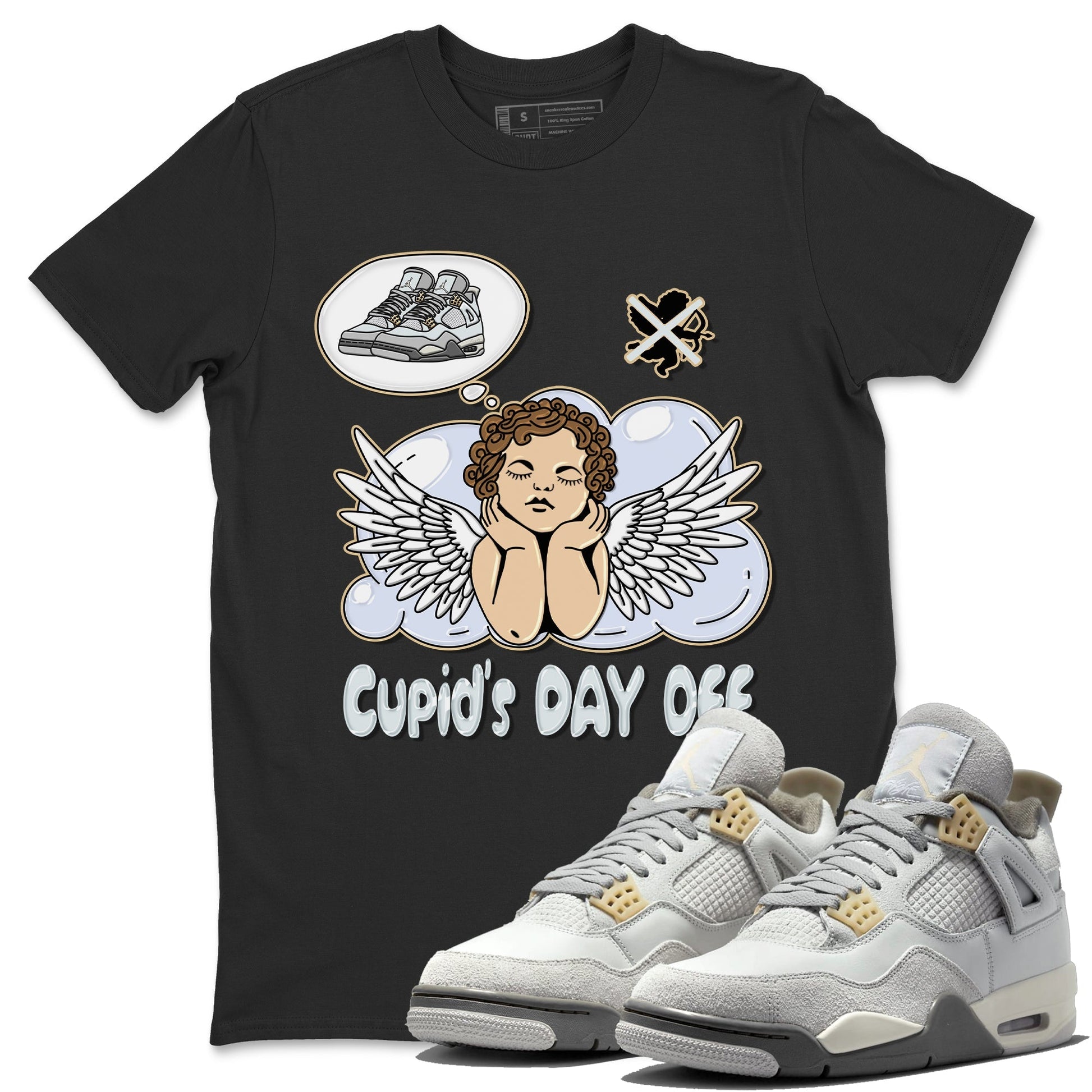 Jordan 4 Craft Sneaker Match Tees Cupids Day Off Sneaker Tees Jordan 4 Craft Sneaker Release Tees Unisex Shirts