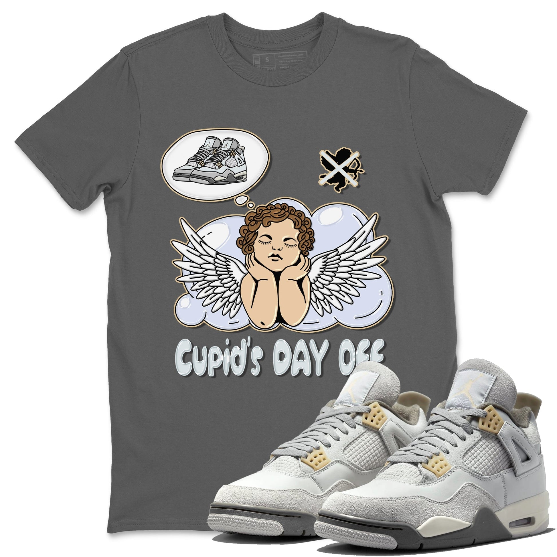 Jordan 4 Craft Sneaker Match Tees Cupids Day Off Sneaker Tees Jordan 4 Craft Sneaker Release Tees Unisex Shirts