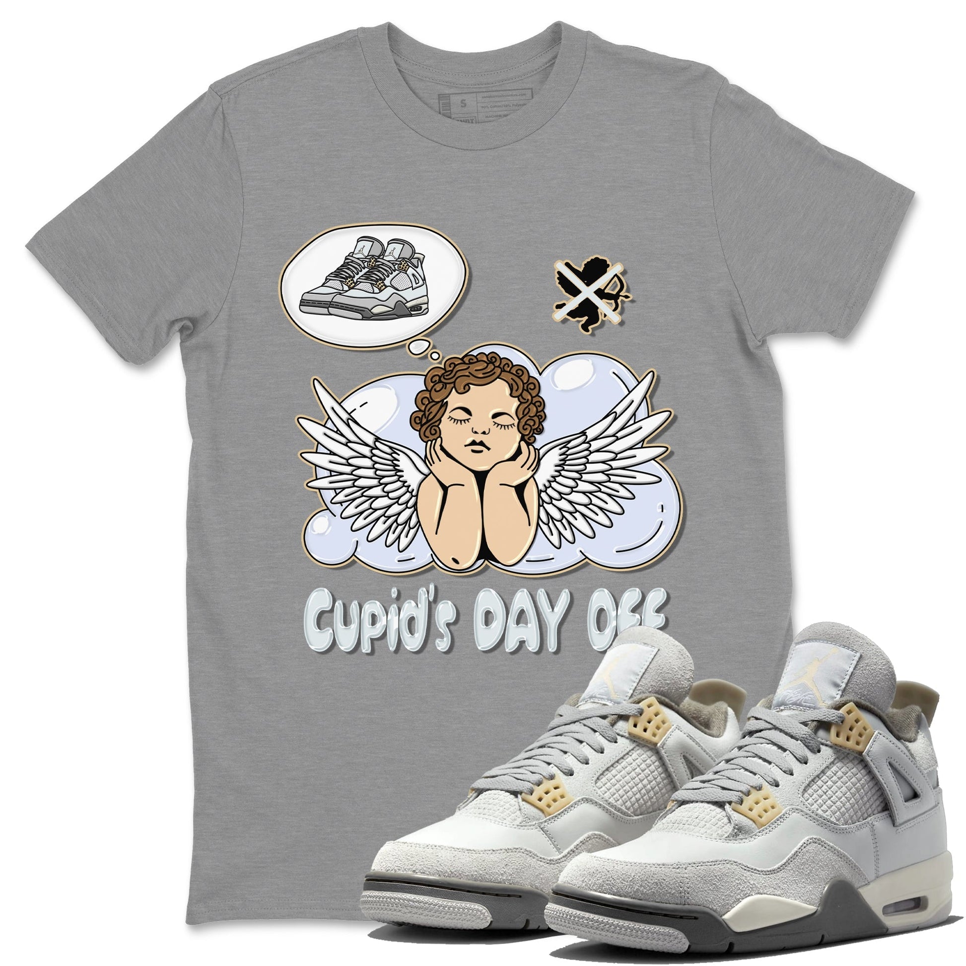 Jordan 4 Craft Sneaker Match Tees Cupids Day Off Sneaker Tees Jordan 4 Craft Sneaker Release Tees Unisex Shirts