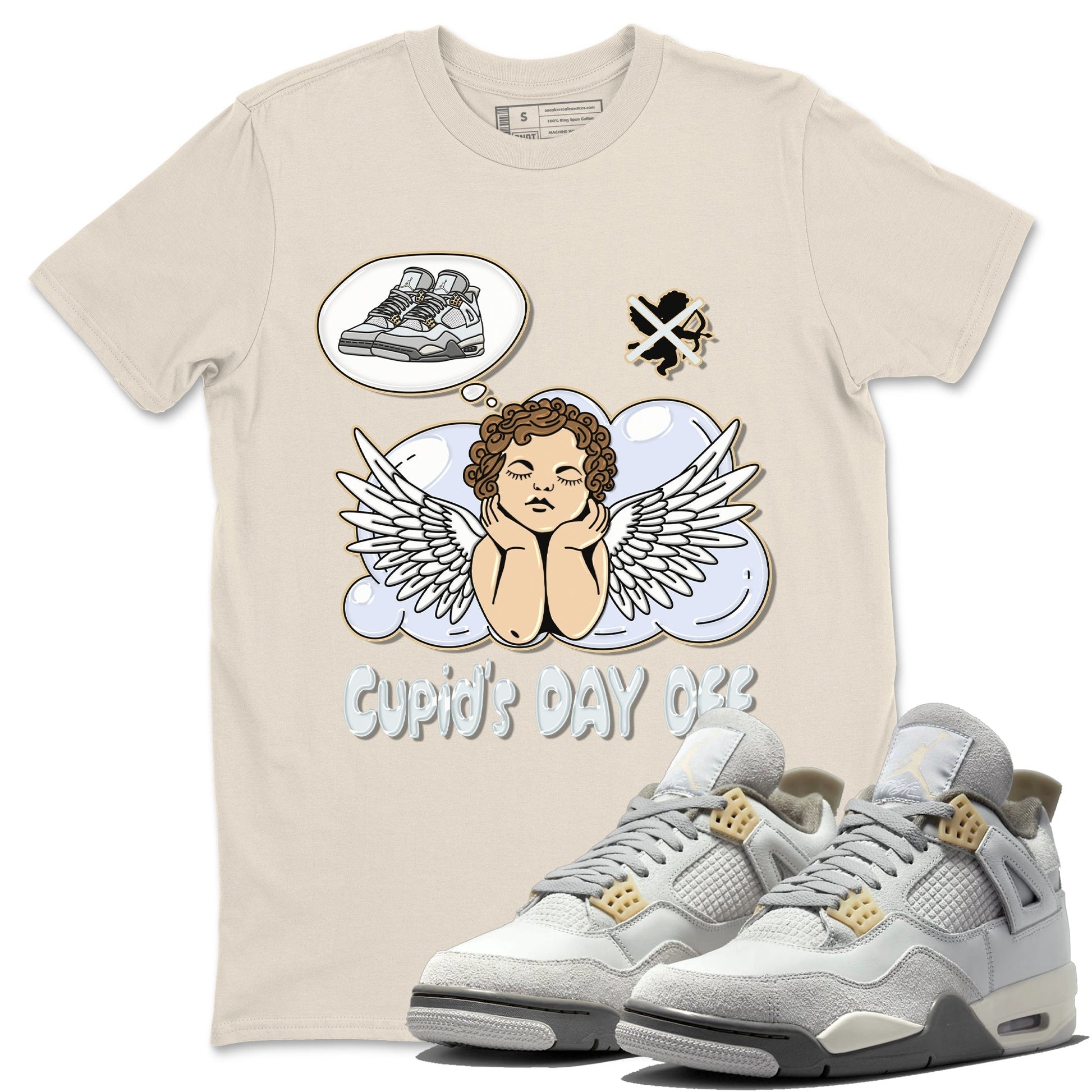 Jordan 4 Craft Sneaker Match Tees Cupids Day Off Sneaker Tees Jordan 4 Craft Sneaker Release Tees Unisex Shirts