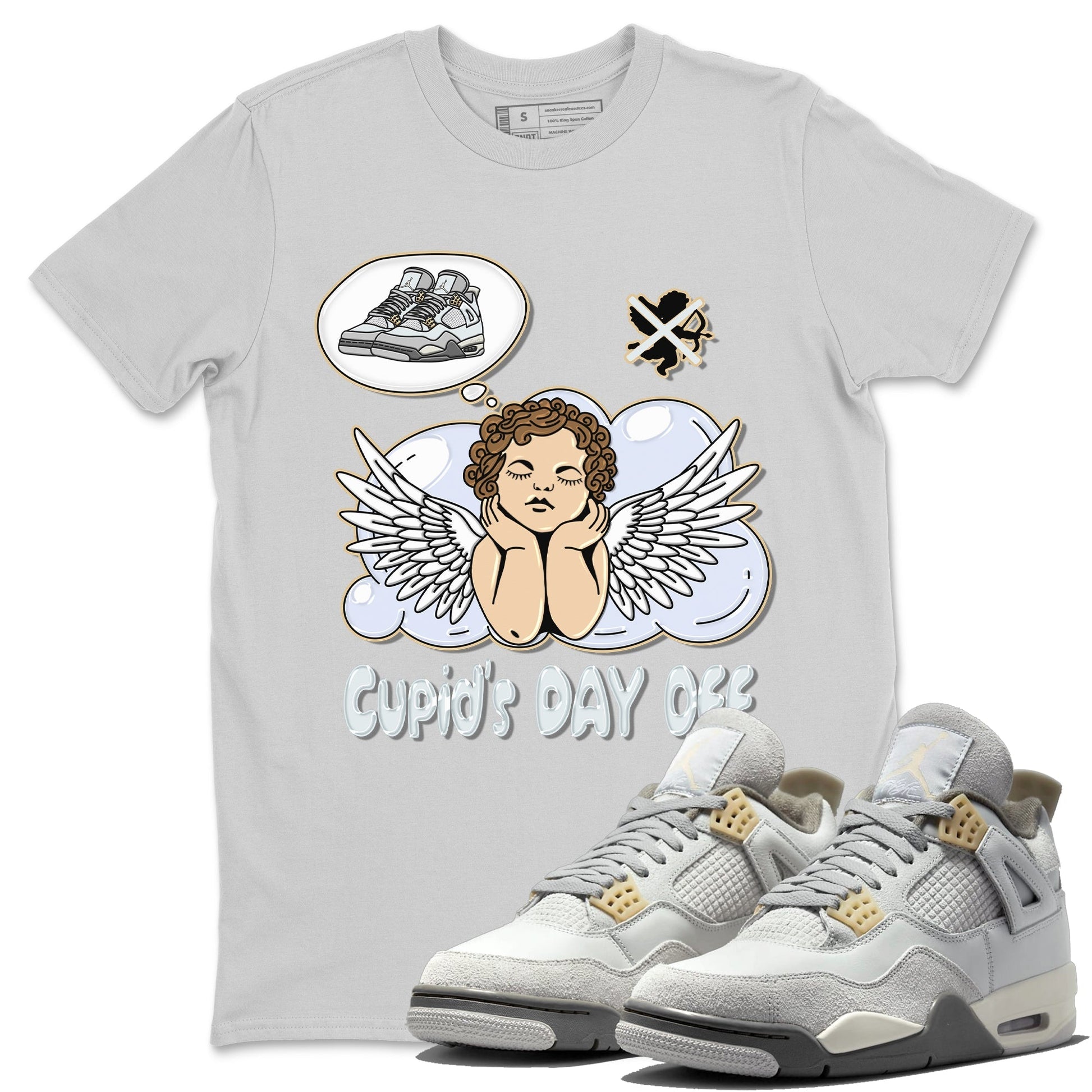 Jordan 4 Craft Sneaker Match Tees Cupids Day Off Sneaker Tees Jordan 4 Craft Sneaker Release Tees Unisex Shirts