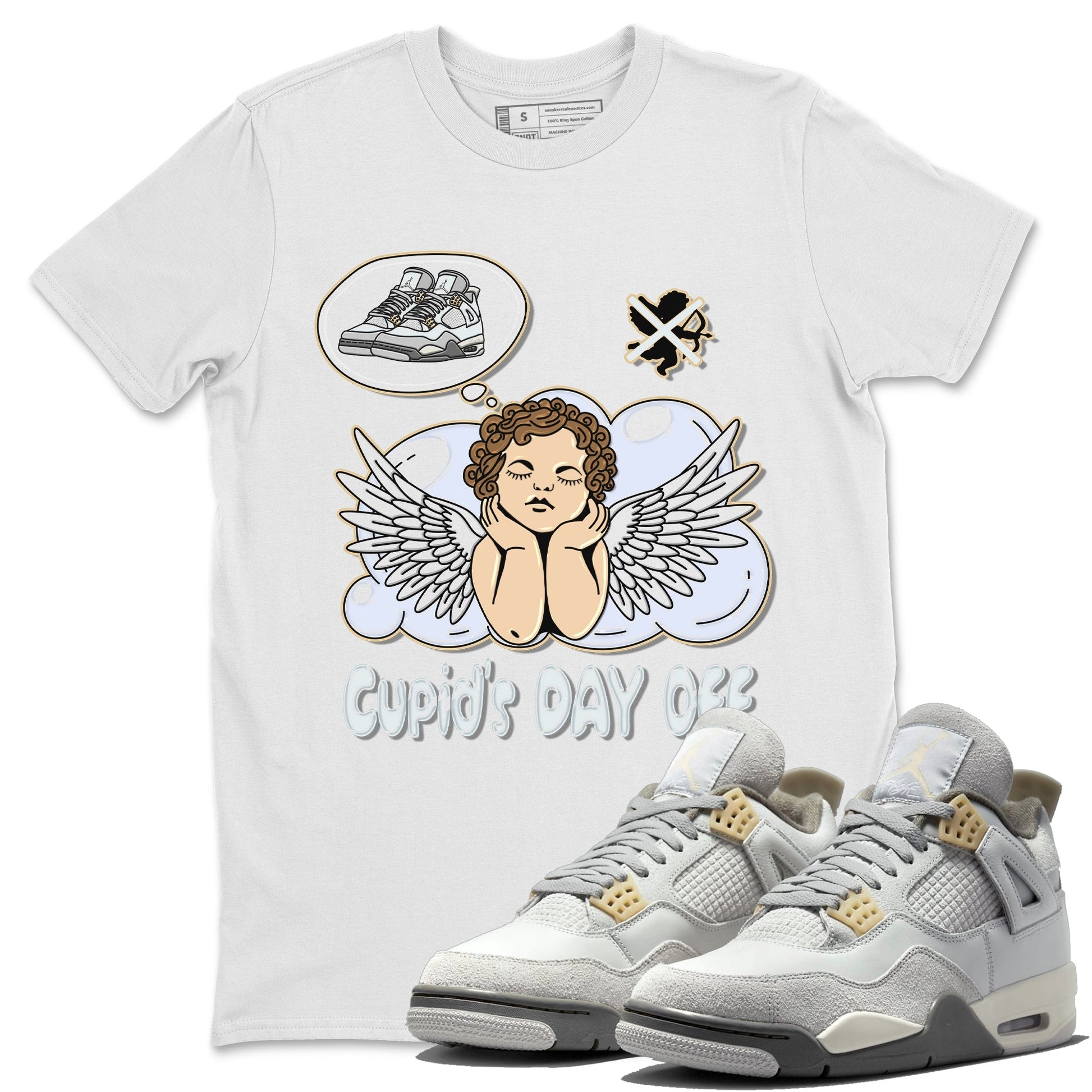Jordan 4 Craft Sneaker Match Tees Cupids Day Off Sneaker Tees Jordan 4 Craft Sneaker Release Tees Unisex Shirts