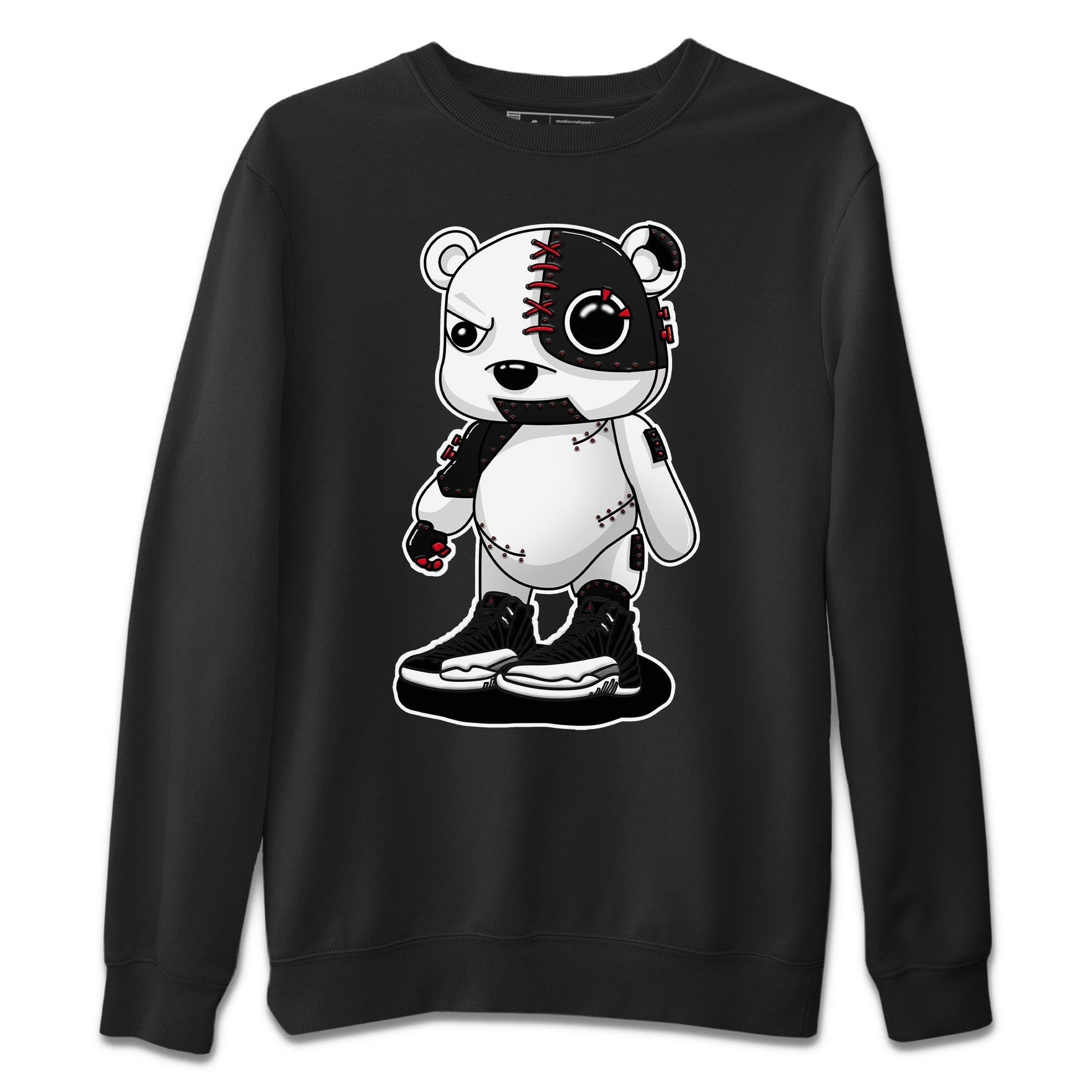 Jordan 12 Playoffs Sneaker Match Tees Cyborg Bear Sneaker Tees Jordan 12 Playoffs Sneaker Release Tees Unisex Shirts