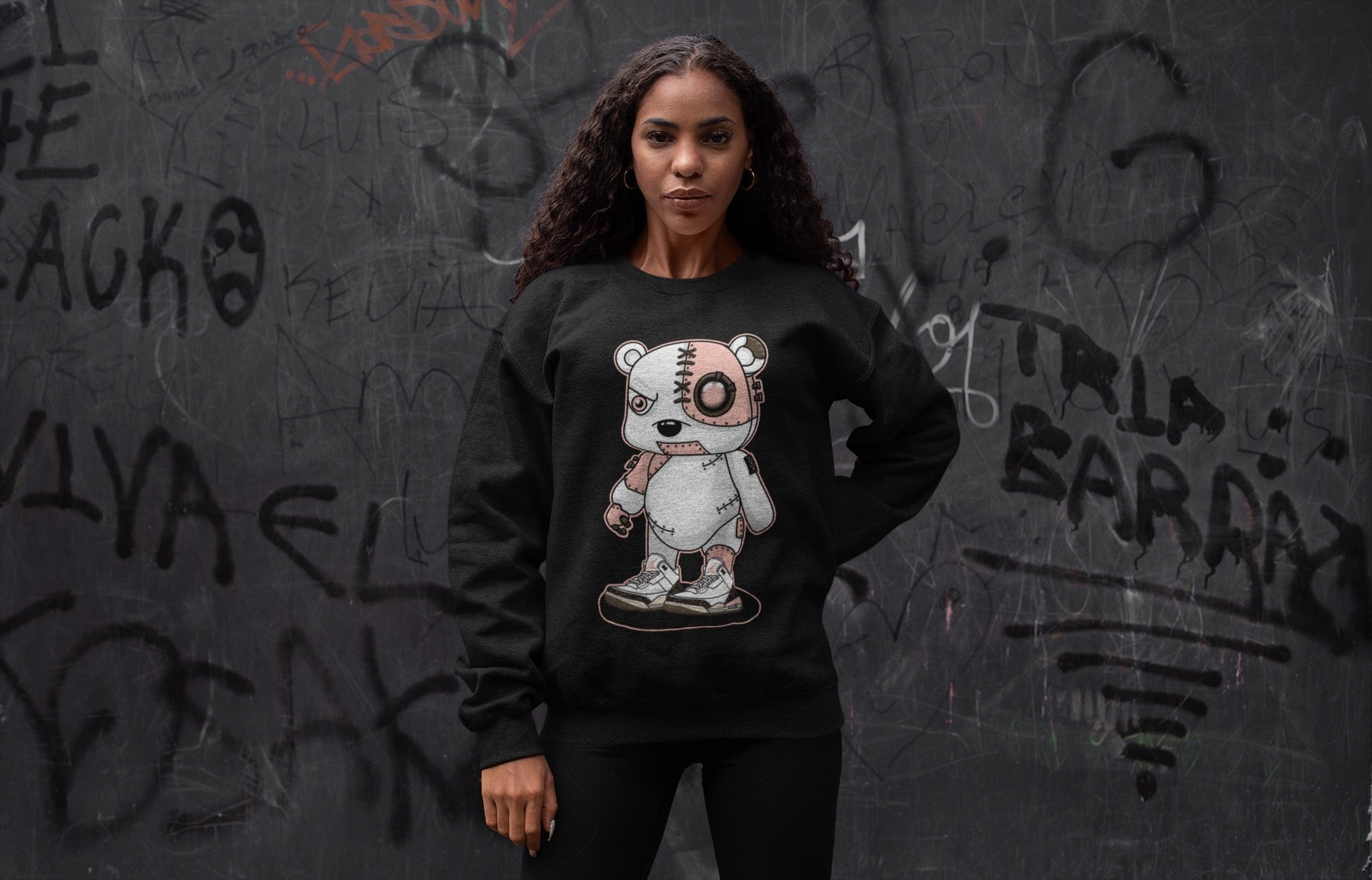 Jordan 3 Atmosphere Sneaker Match Tees Cyborg Bear Sneaker Tees Jordan 3 Atmosphere Sneaker Release Tees Unisex Shirts