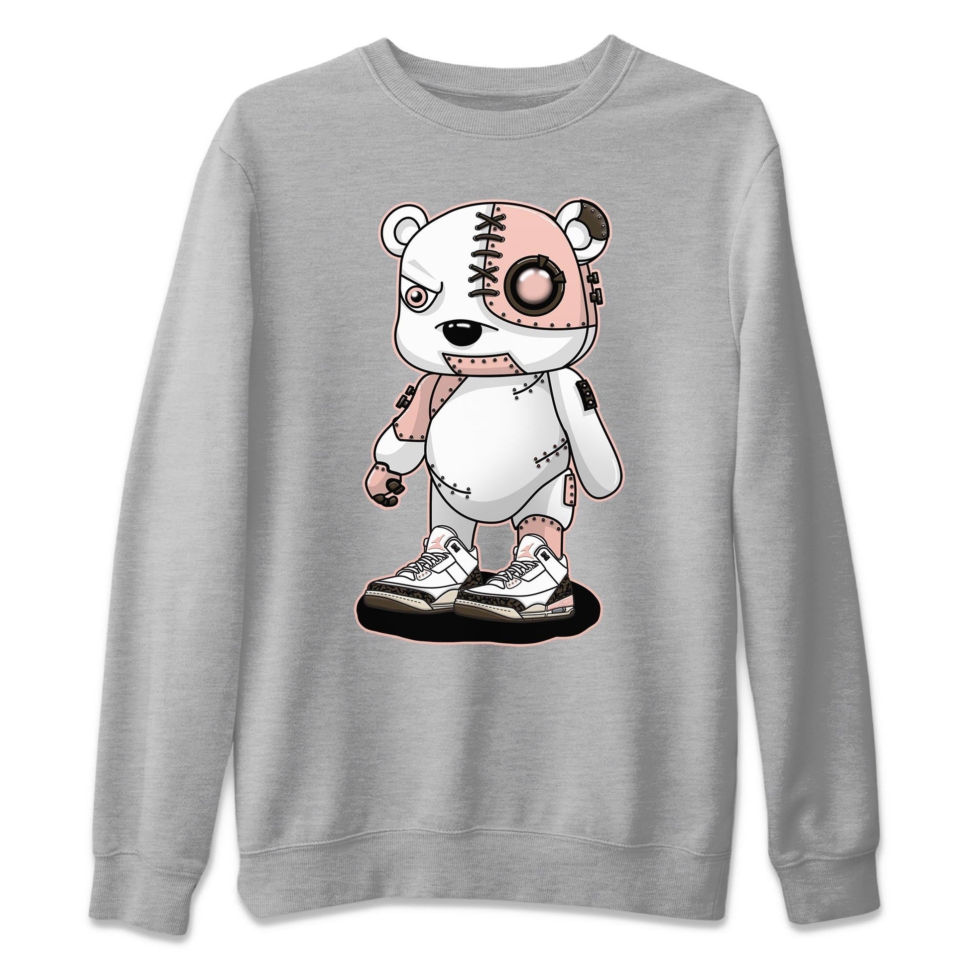Jordan 3 Atmosphere Sneaker Match Tees Cyborg Bear Sneaker Tees Jordan 3 Atmosphere Sneaker Release Tees Unisex Shirts