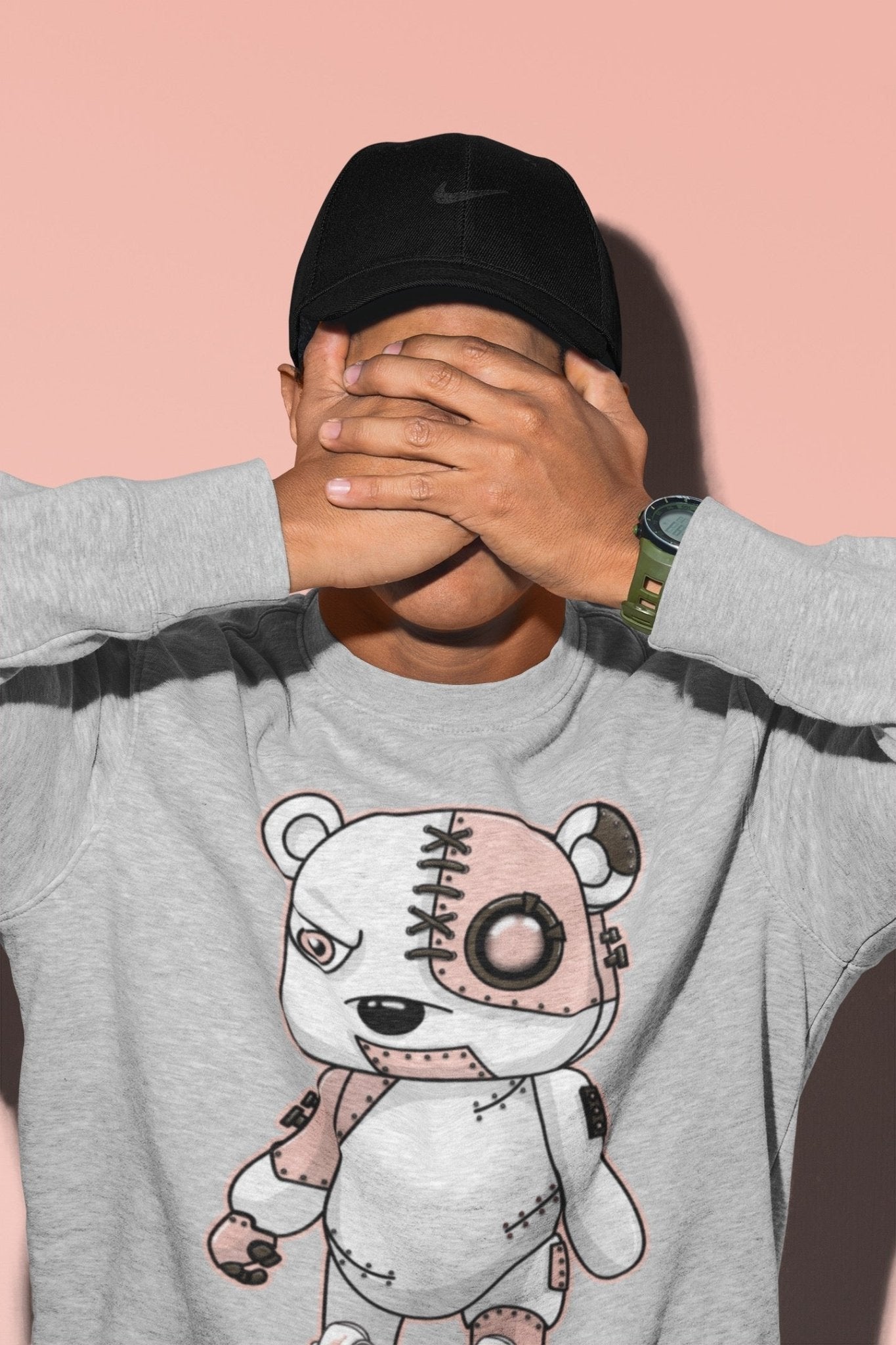Jordan 3 Atmosphere Sneaker Match Tees Cyborg Bear Sneaker Tees Jordan 3 Atmosphere Sneaker Release Tees Unisex Shirts