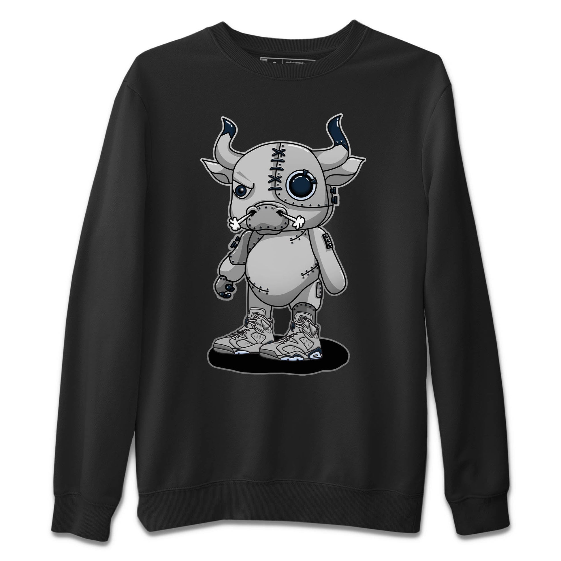 Jordan 6 Georgetown Sneaker Match Tees Cyborg Bull Sneaker Tees Jordan 6 Georgetown Sneaker Release Tees Unisex Shirts