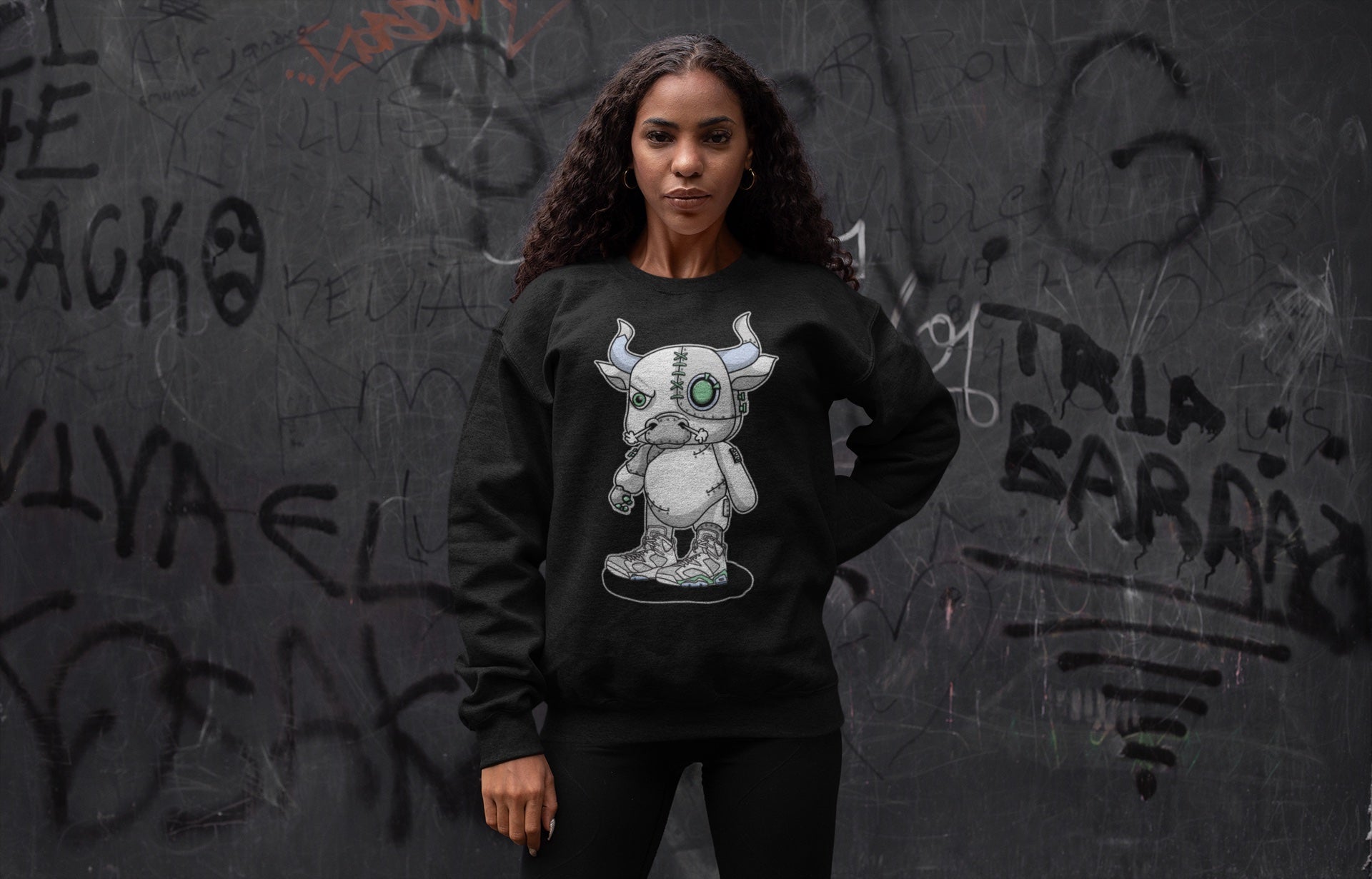 Jordan 6 Mint Foam Sneaker Match Tees Cyborg Bull Sneaker Tees Jordan 6 Mint Foam Sneaker Release Tees Unisex Shirts