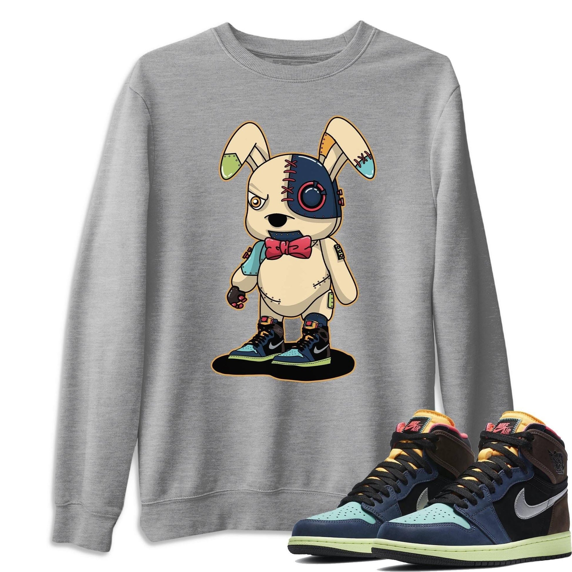 Jordan 1 Bio Hack Sneaker Match Tees Cyborg Bunny Sneaker Tees Jordan 1 Bio Hack Sneaker Release Tees Unisex Shirts