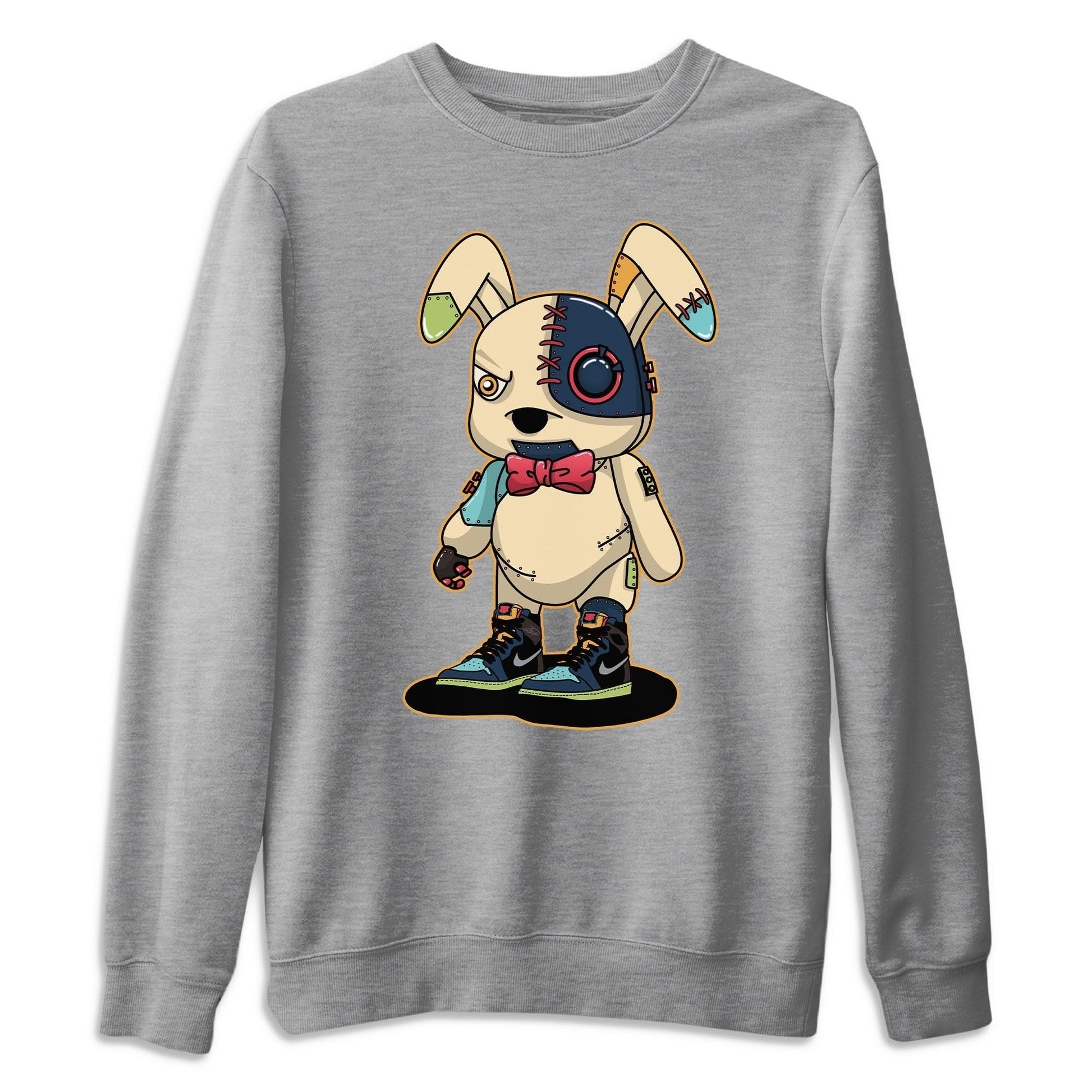 Jordan 1 Bio Hack Sneaker Match Tees Cyborg Bunny Sneaker Tees Jordan 1 Bio Hack Sneaker Release Tees Unisex Shirts