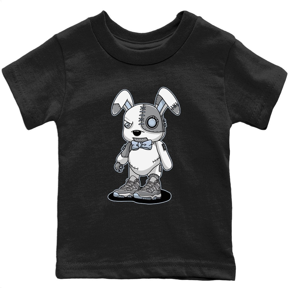 Jordan 11 Cool Grey Sneaker Match Tees Cyborg Bunny Sneaker Tees Jordan 11 Cool Grey Sneaker Release Tees Kids Shirts