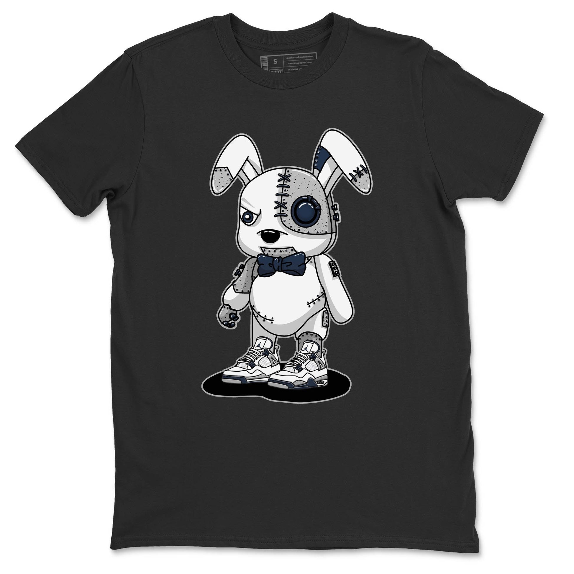 Jordan 4 Midnight Navy Sneaker Match Tees Cyborg Bunny Sneaker Tees Jordan 4 Midnight Navy Sneaker Release Tees Unisex Shirts
