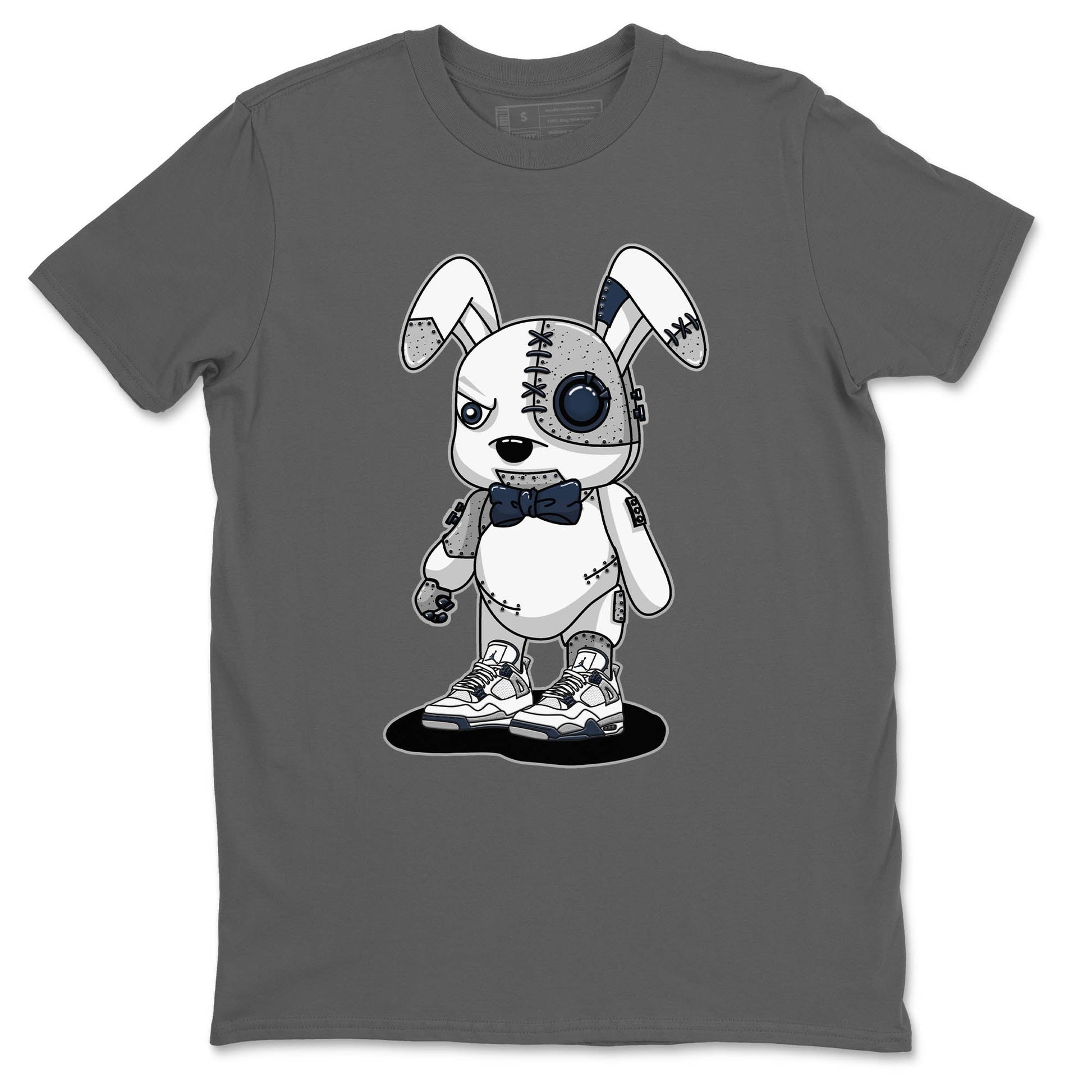 Jordan 4 Midnight Navy Sneaker Match Tees Cyborg Bunny Sneaker Tees Jordan 4 Midnight Navy Sneaker Release Tees Unisex Shirts