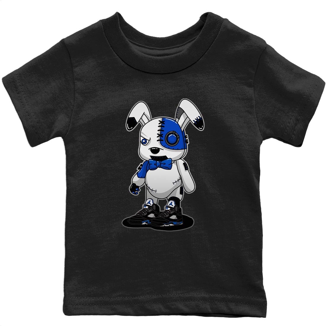 Jordan 5 Racer Blue Sneaker Match Tees Cyborg Bunny Sneaker Tees Jordan 5 Racer Blue Sneaker Release Tees Kids Shirts