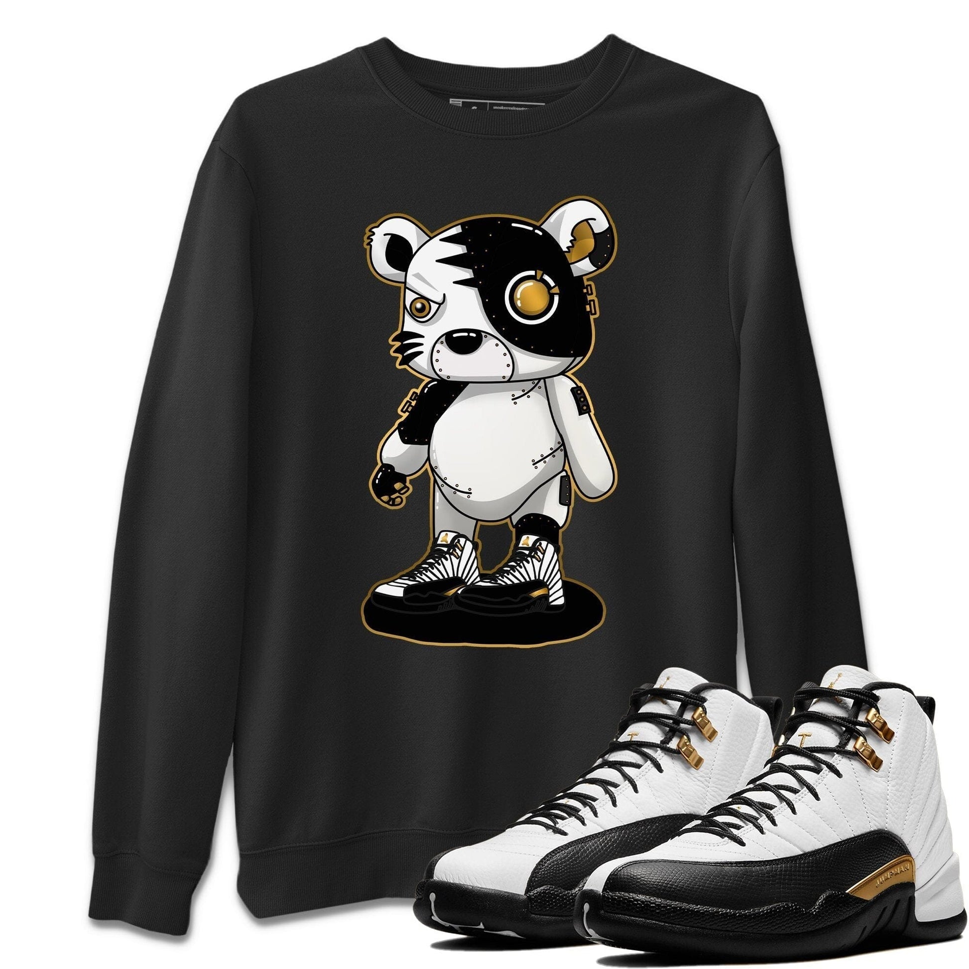 Jordan 12 Royalty Sneaker Match Tees Cyborg Tiger Sneaker Tees Jordan 12 Royalty Sneaker Release Tees Unisex Shirts