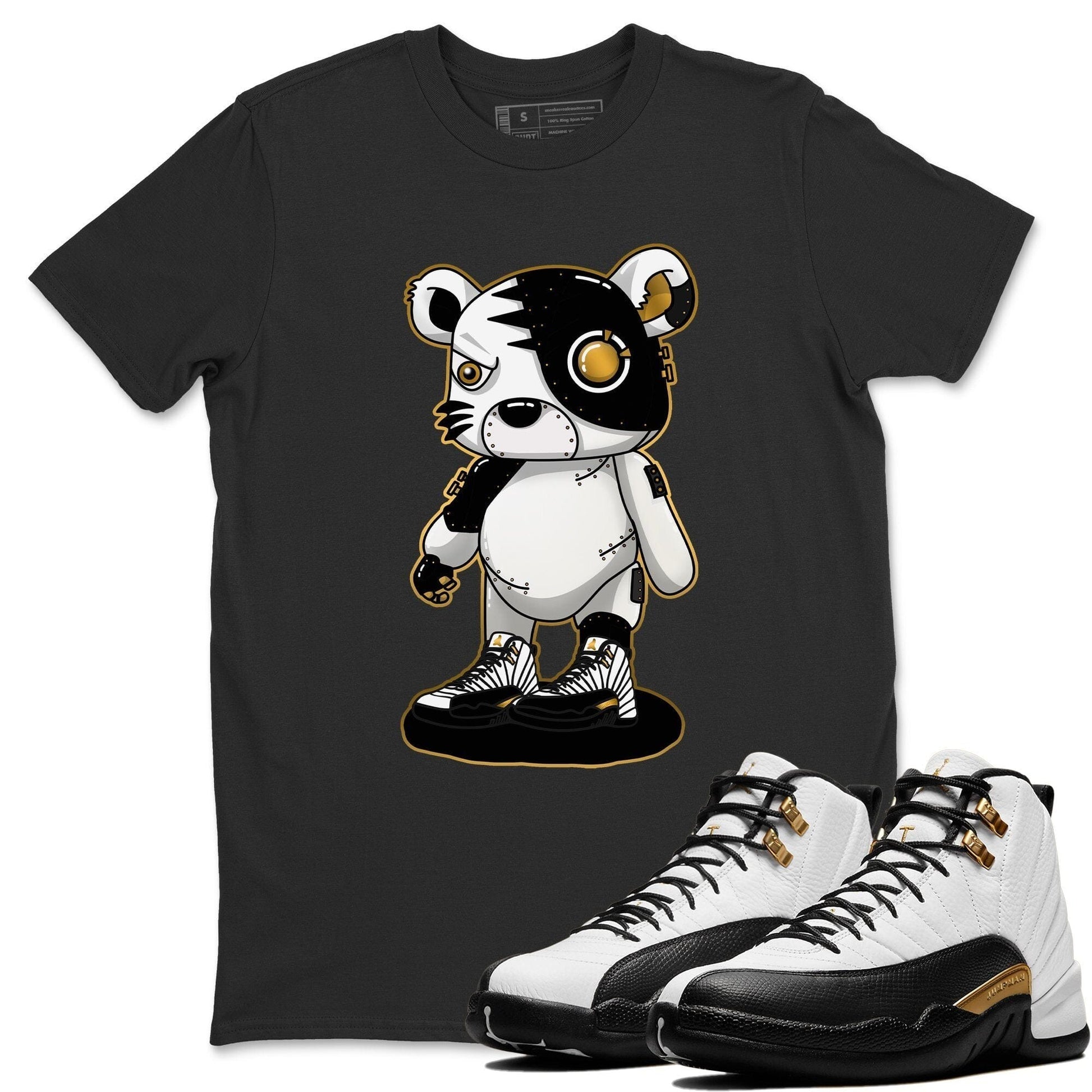 Jordan 12 Royalty Sneaker Match Tees Cyborg Tiger Sneaker Tees Jordan 12 Royalty Sneaker Release Tees Unisex Shirts