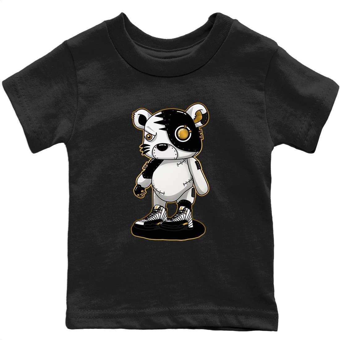 Jordan 12 Royalty Sneaker Match Tees Cyborg Tiger Sneaker Tees Jordan 12 Royalty Sneaker Release Tees Kids Shirts