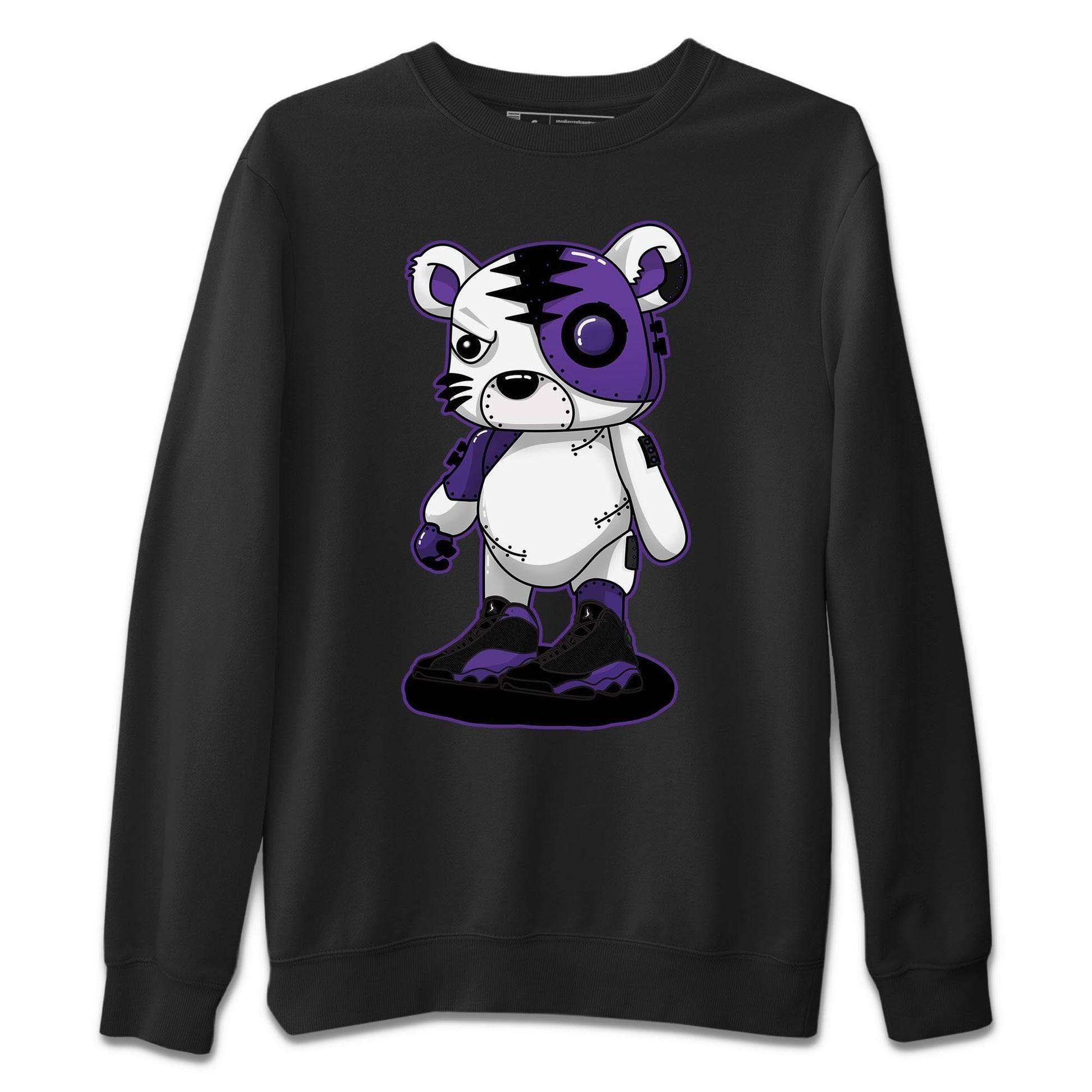 Jordan 13 Court Purple Sneaker Match Tees Cyborg Tiger Sneaker Tees Jordan 13 Court Purple Sneaker Release Tees Unisex Shirts