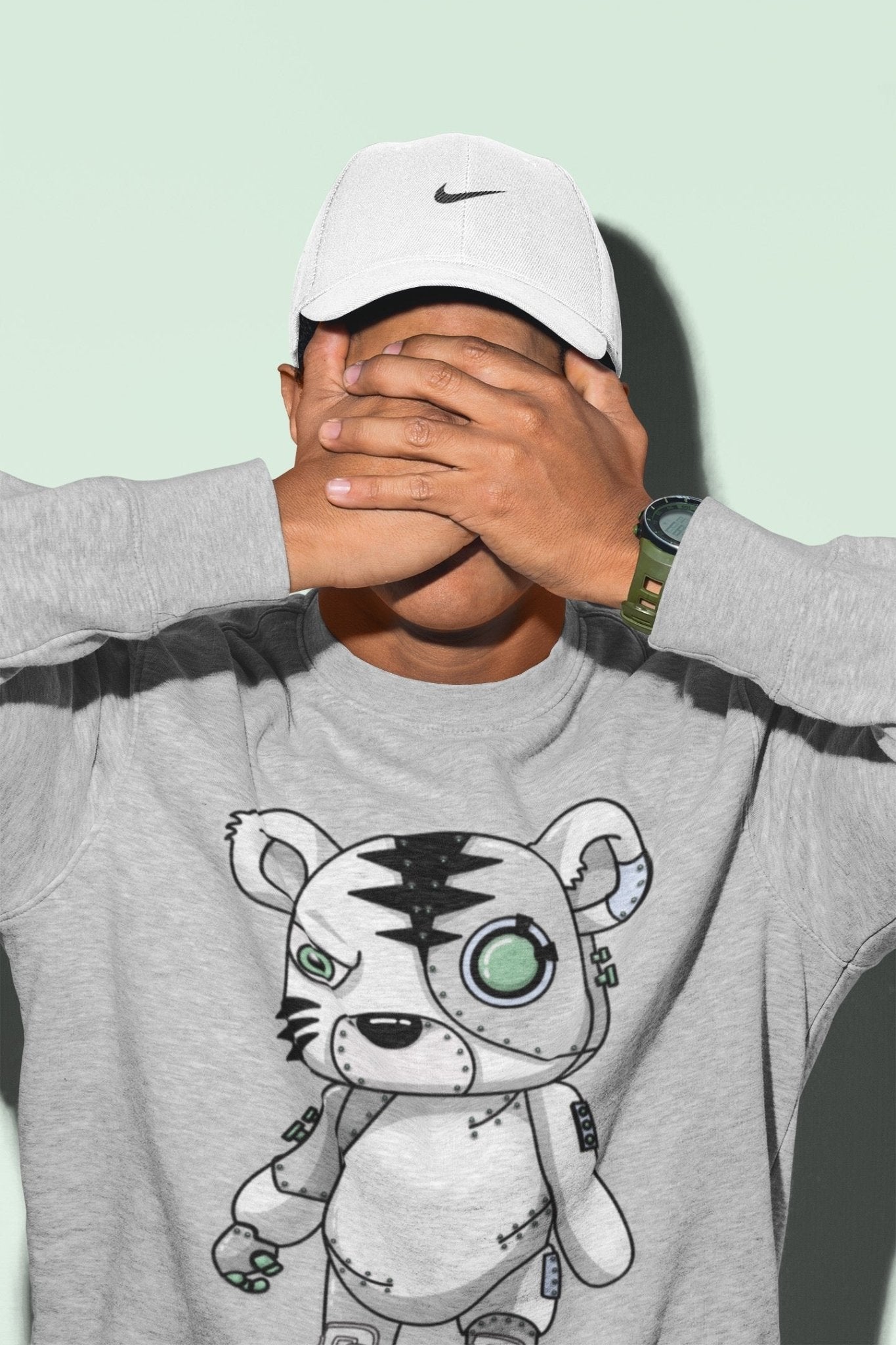 Jordan 6 Mint Foam Sneaker Match Tees Cyborg Tiger Sneaker Tees Jordan 6 Mint Foam Sneaker Release Tees Unisex Shirts