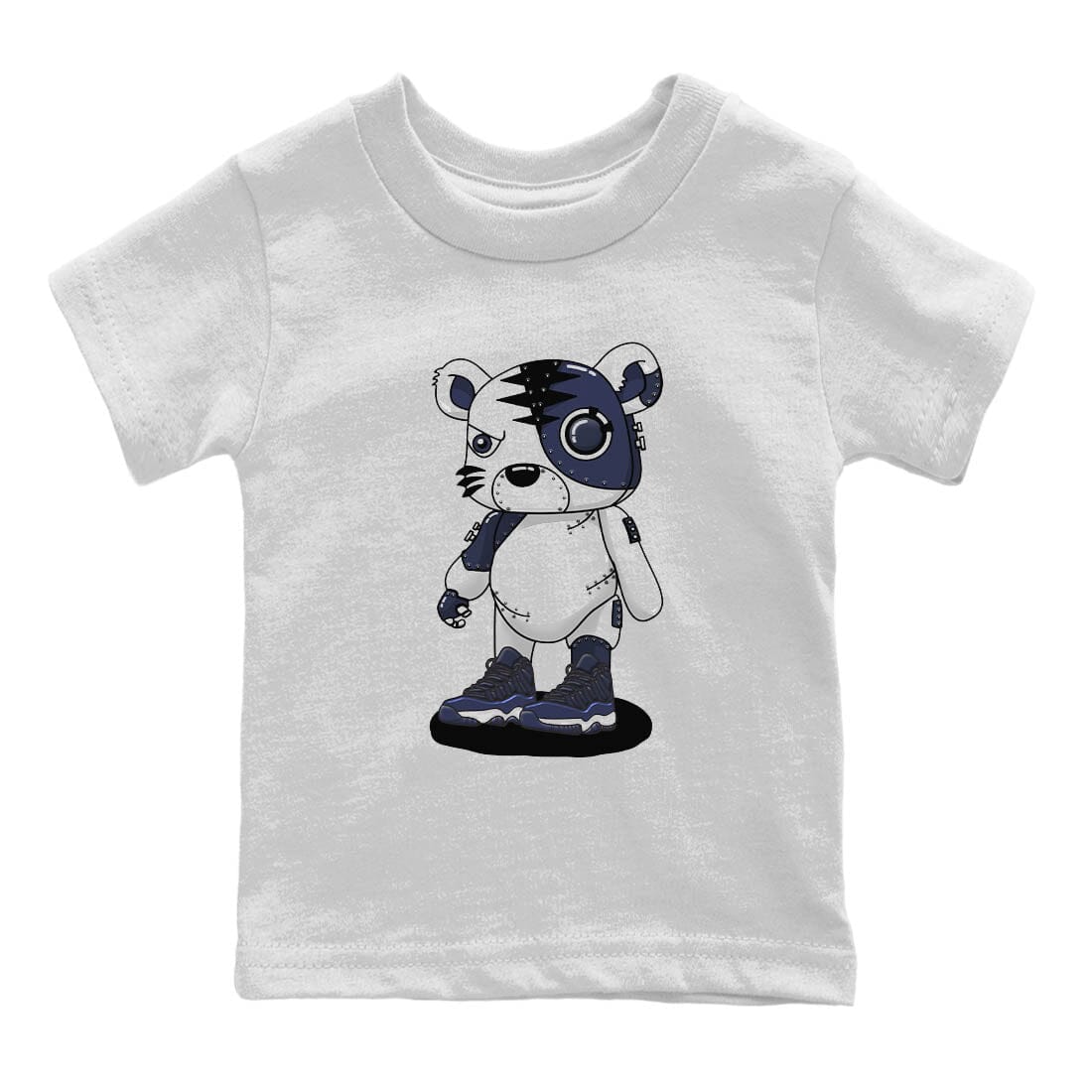 Jordan 11 Midnight Navy Sneaker Match Tees Cyborg Tiger Sneaker Tees Jordan 11 Midnight Navy Sneaker Release Tees Kids Shirts